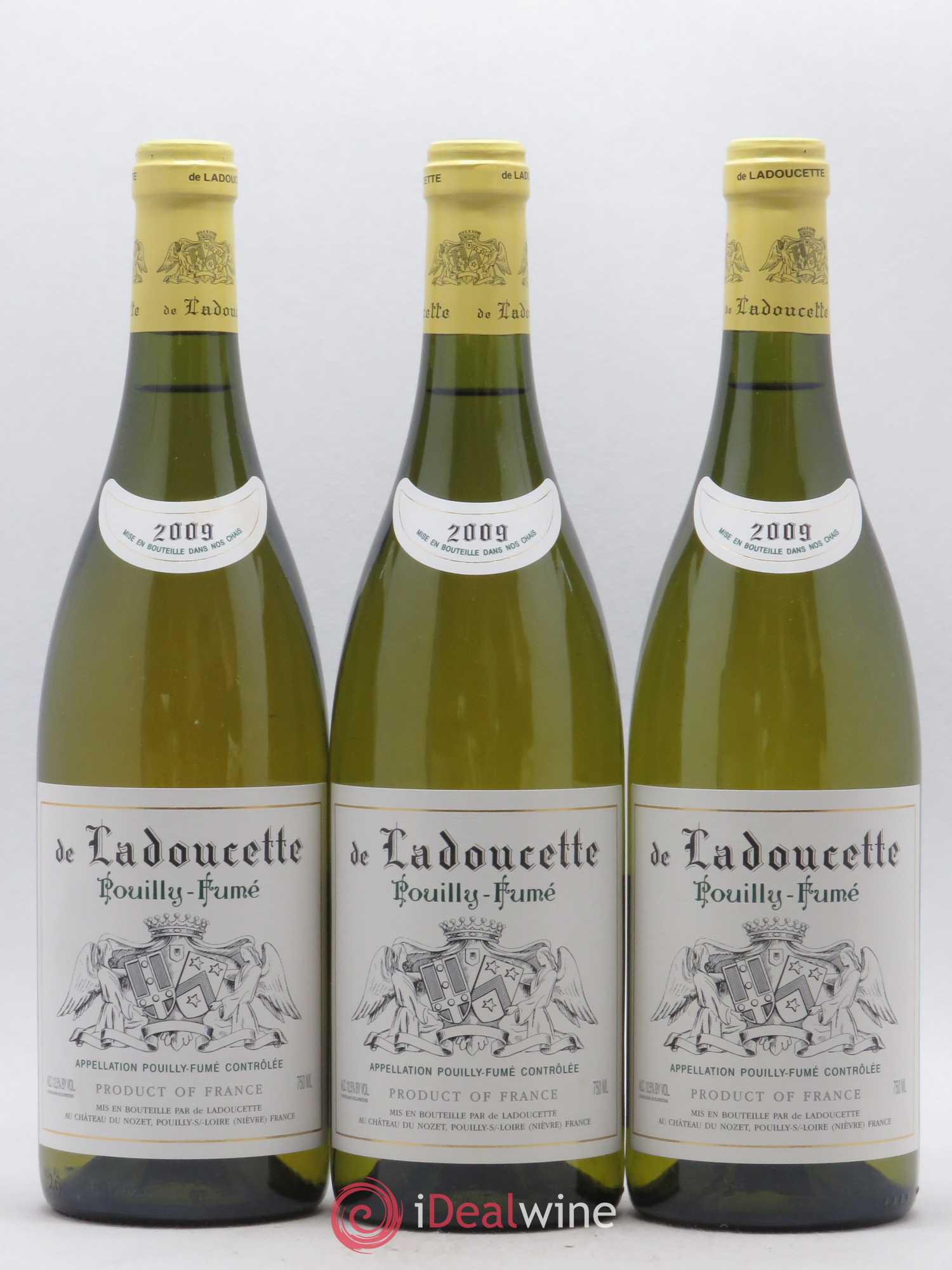 Pouilly-Fumé Patrick de Ladoucette 2009 - Lot de 3 bouteilles - 0