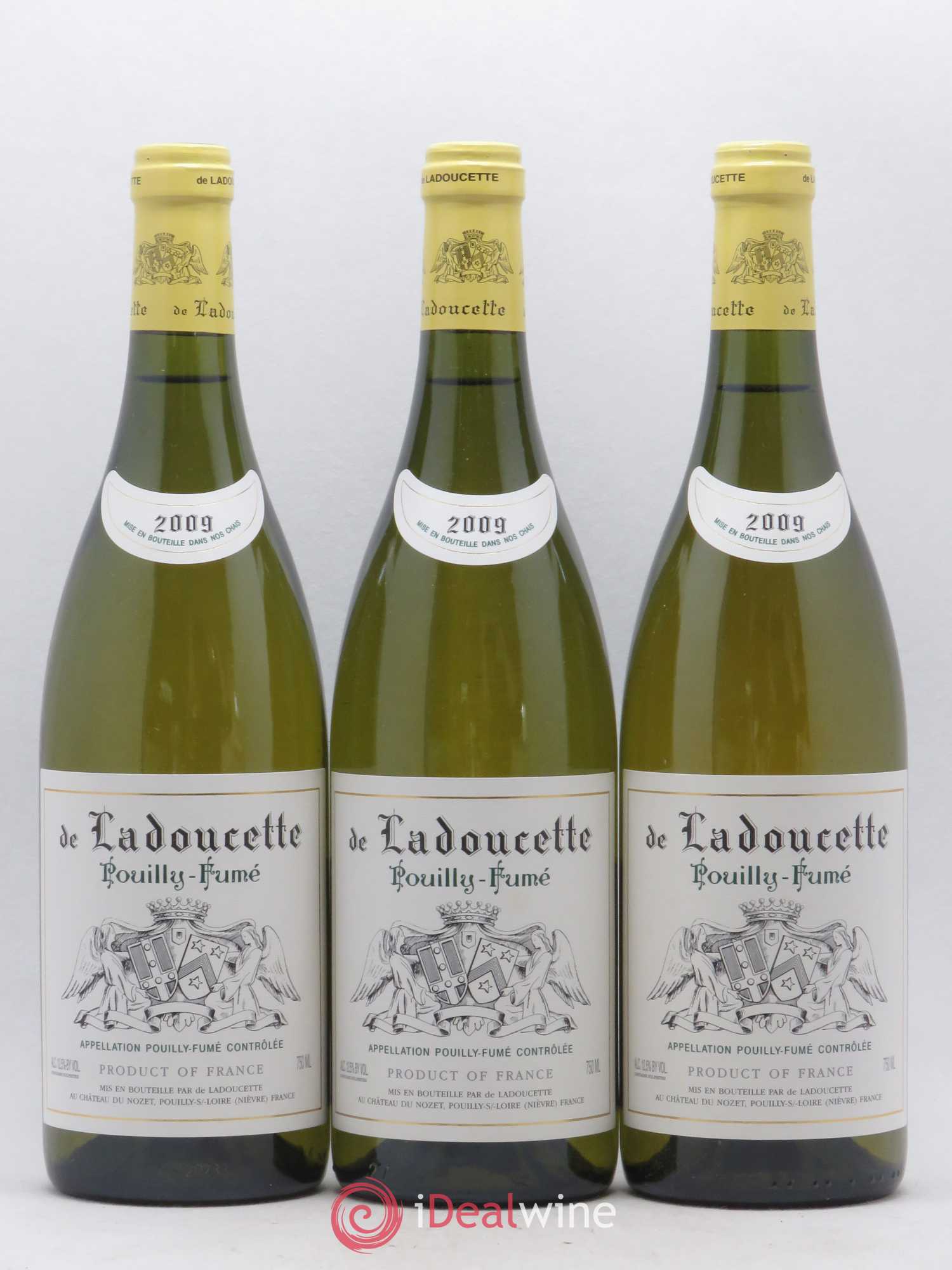 Pouilly-Fumé Patrick de Ladoucette 2009 - Lot de 3 bouteilles - 0