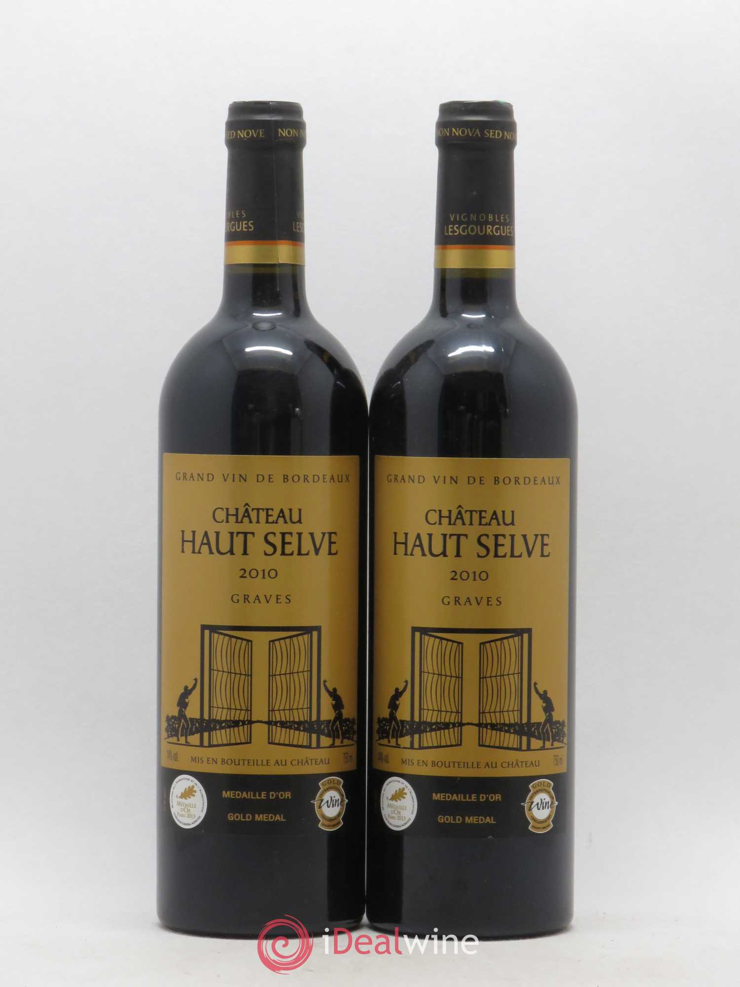 Graves Château Haut Selve 2010 - Posten von 2 Flaschen - 0