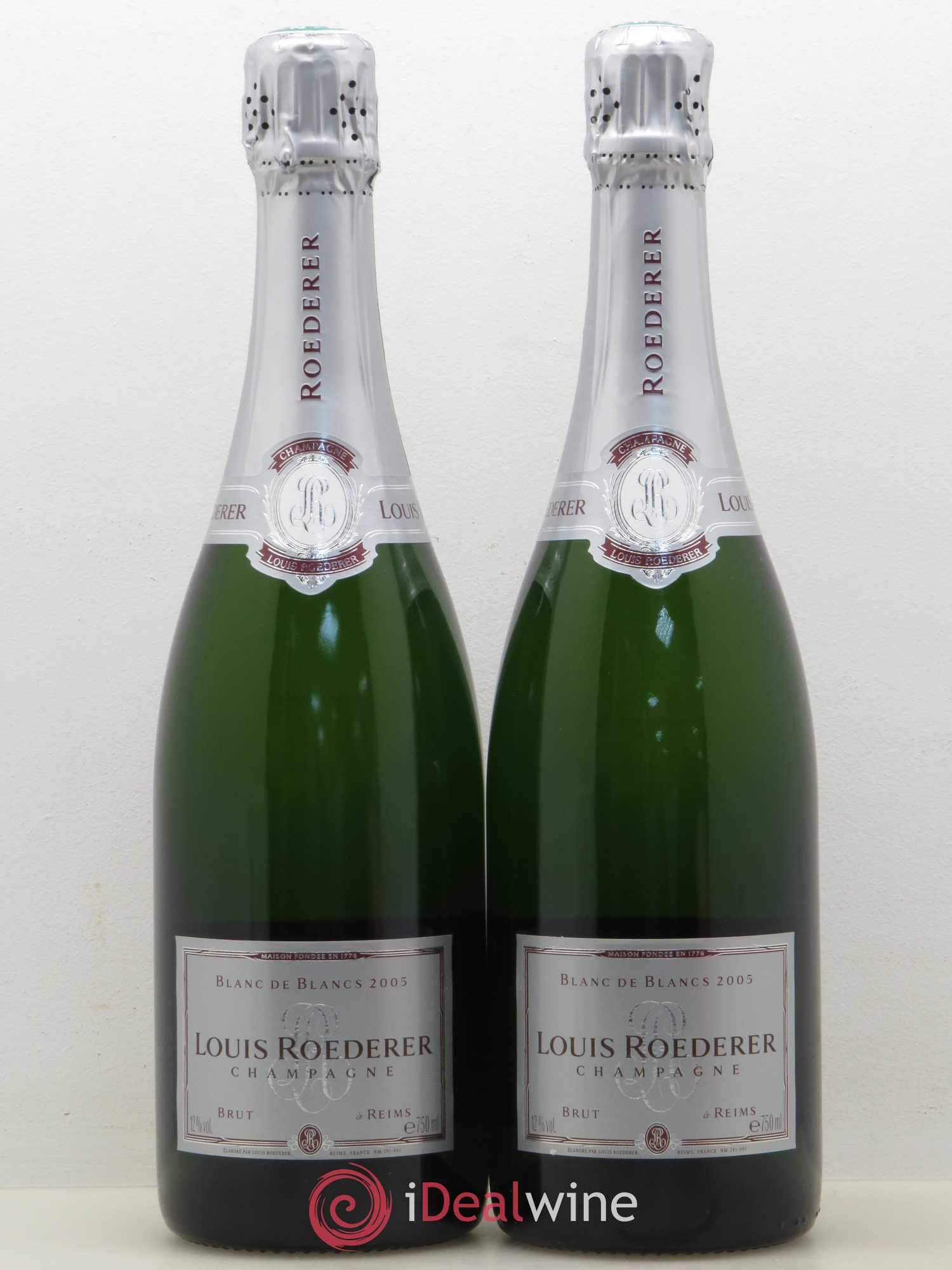 Blanc de Blancs Brut Louis Roederer 2005 - Lot de 2 bouteilles - 0