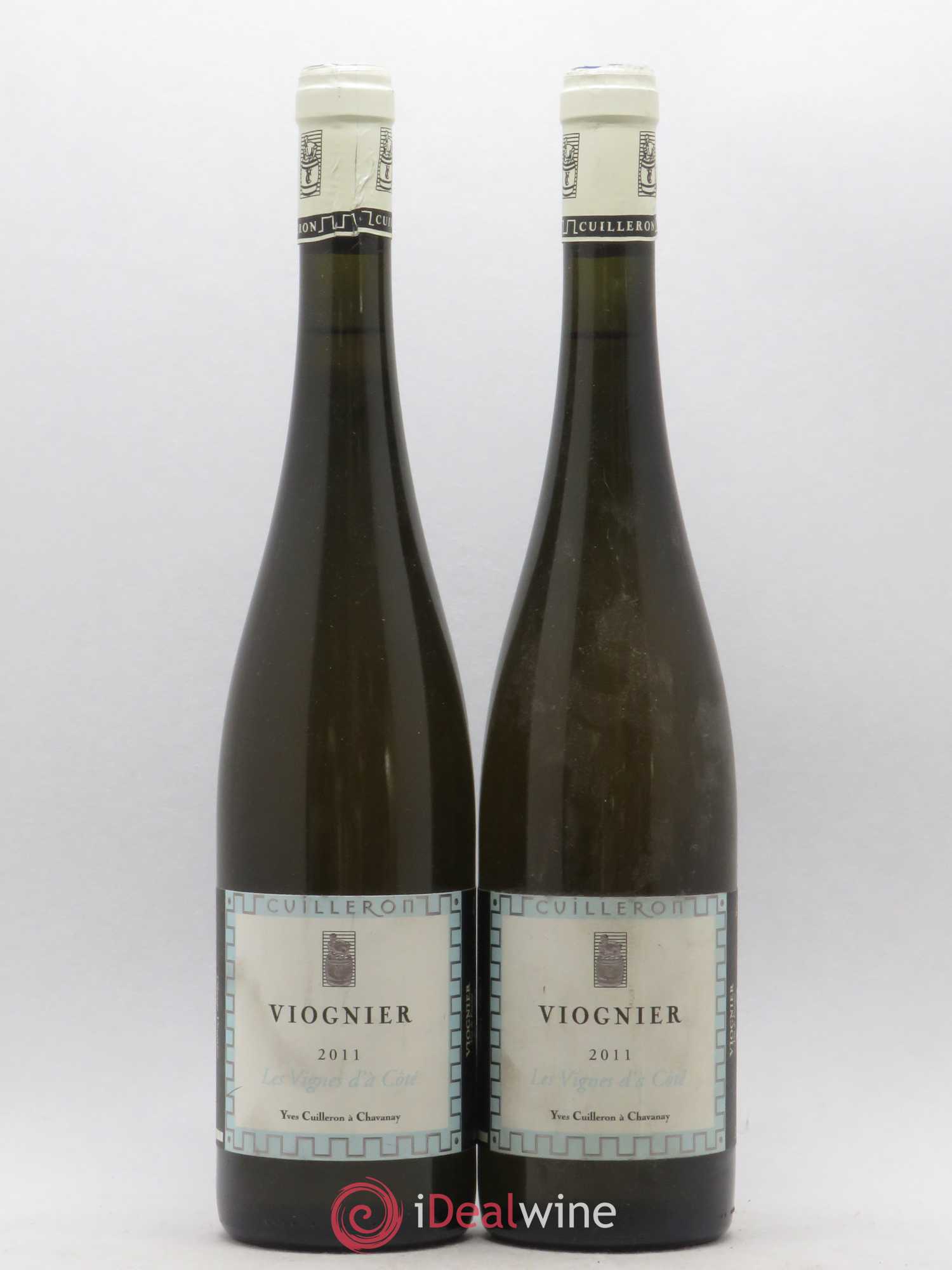 Vin de France Viognier les Vignes d'à Côté Yves Cuilleron 2011 - Posten von 2 Flaschen - 0
