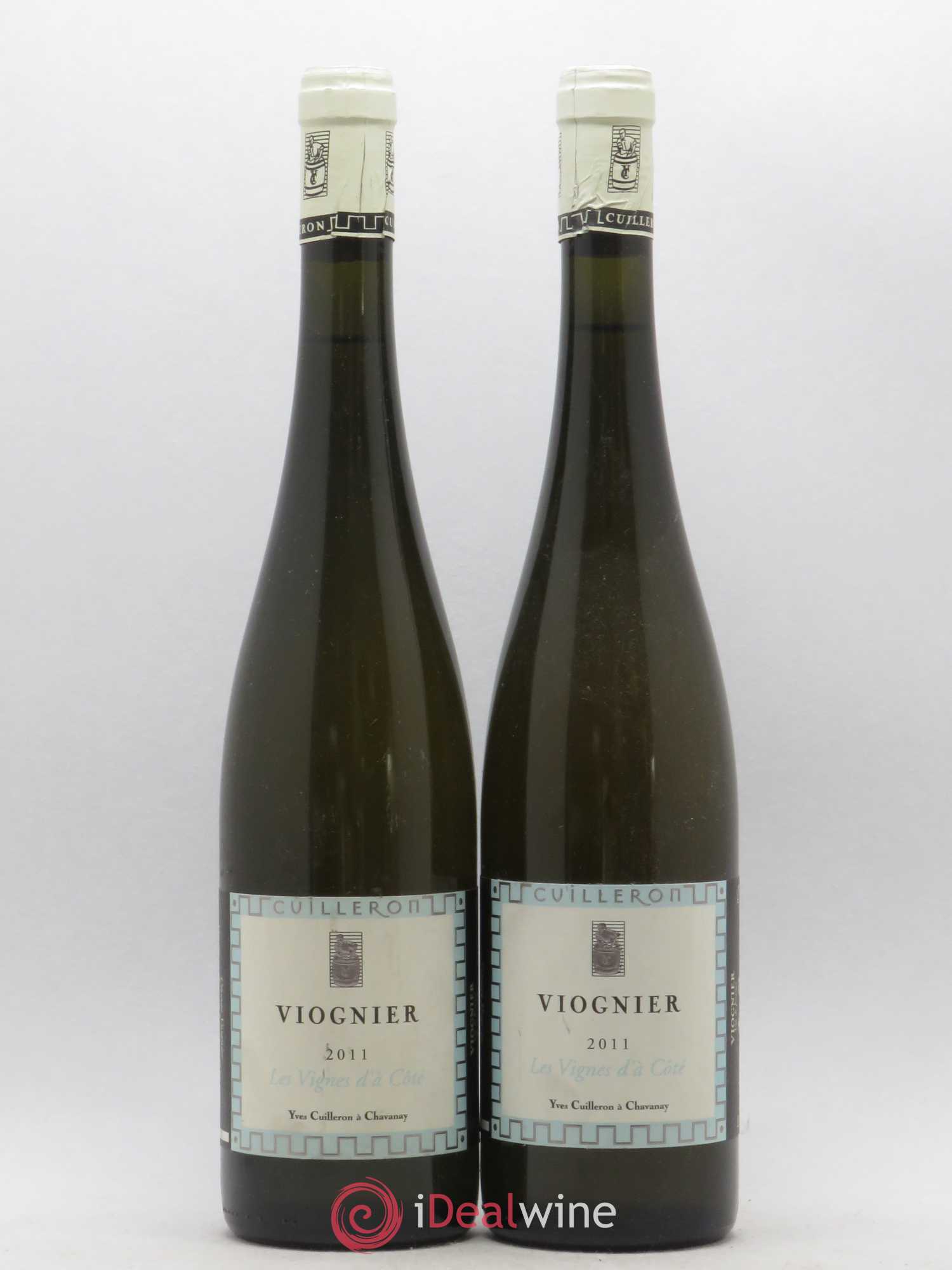 Vin de France Viognier les Vignes d'à Côté Yves Cuilleron 2011 - Posten von 2 Flaschen - 0