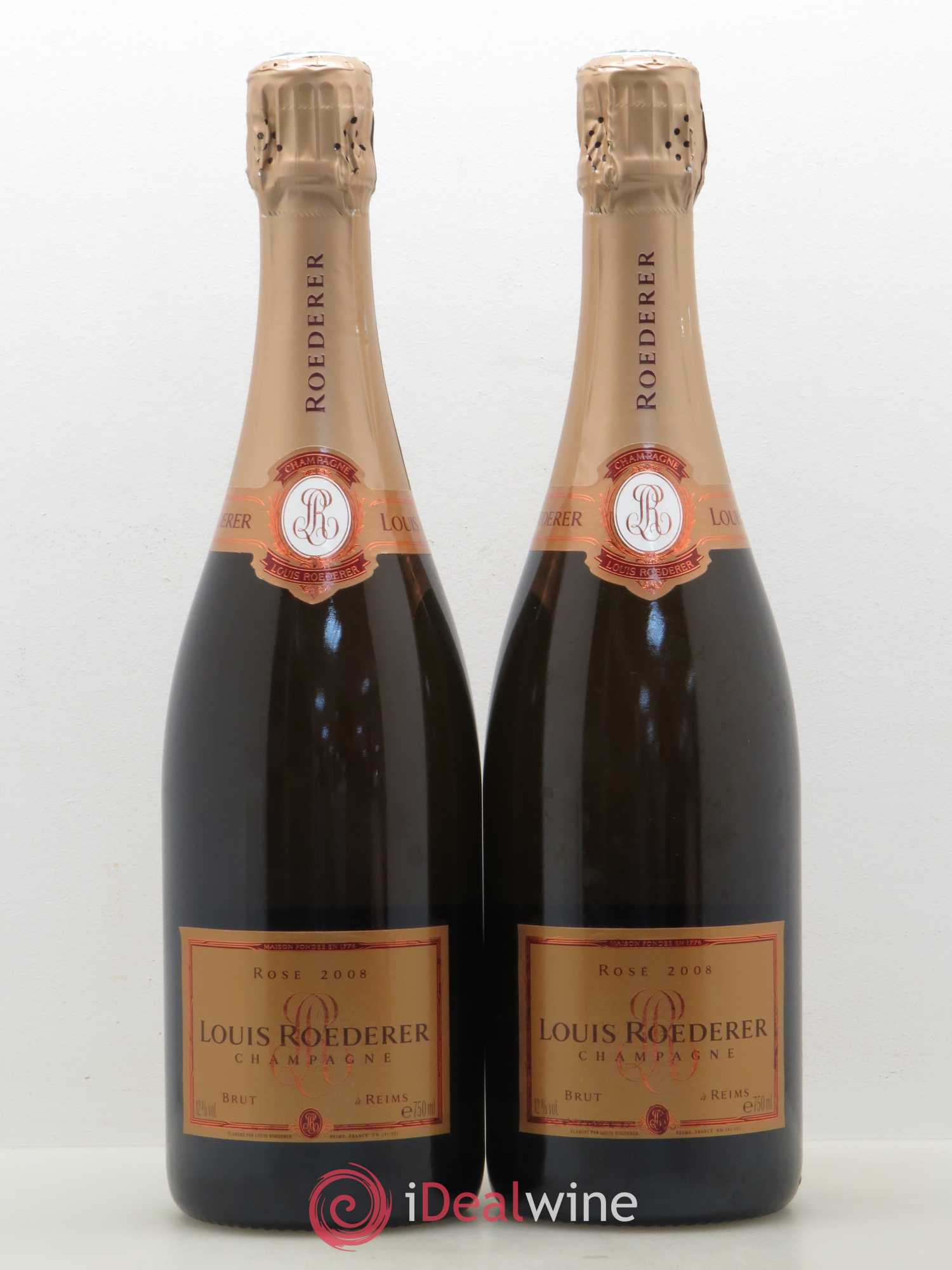 Rosé Brut Louis Roederer 2008 - Lot de 2 bouteilles - 0