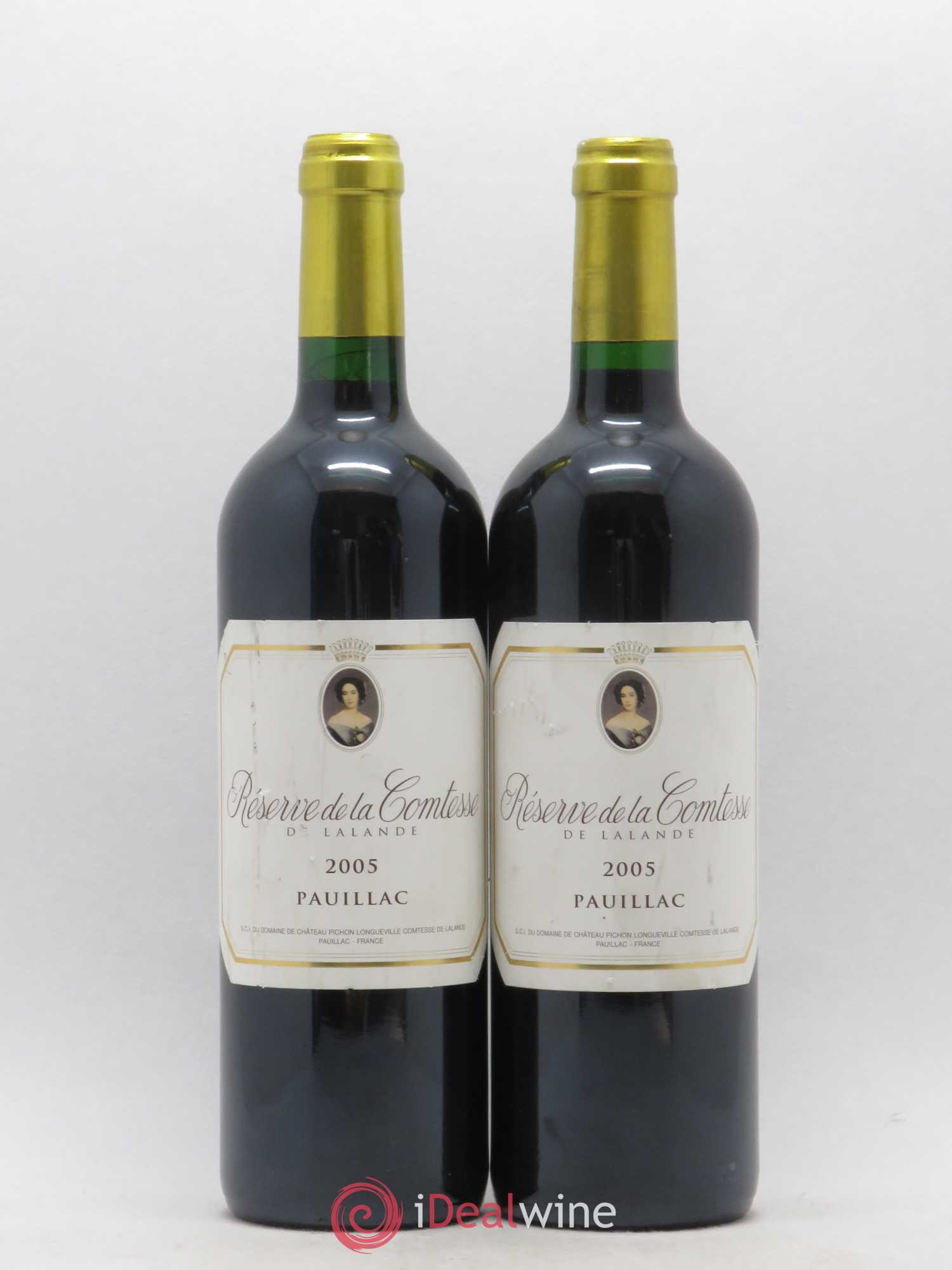 Réserve de la Comtesse Second Vin 2005 - Lot de 2 bouteilles - 0