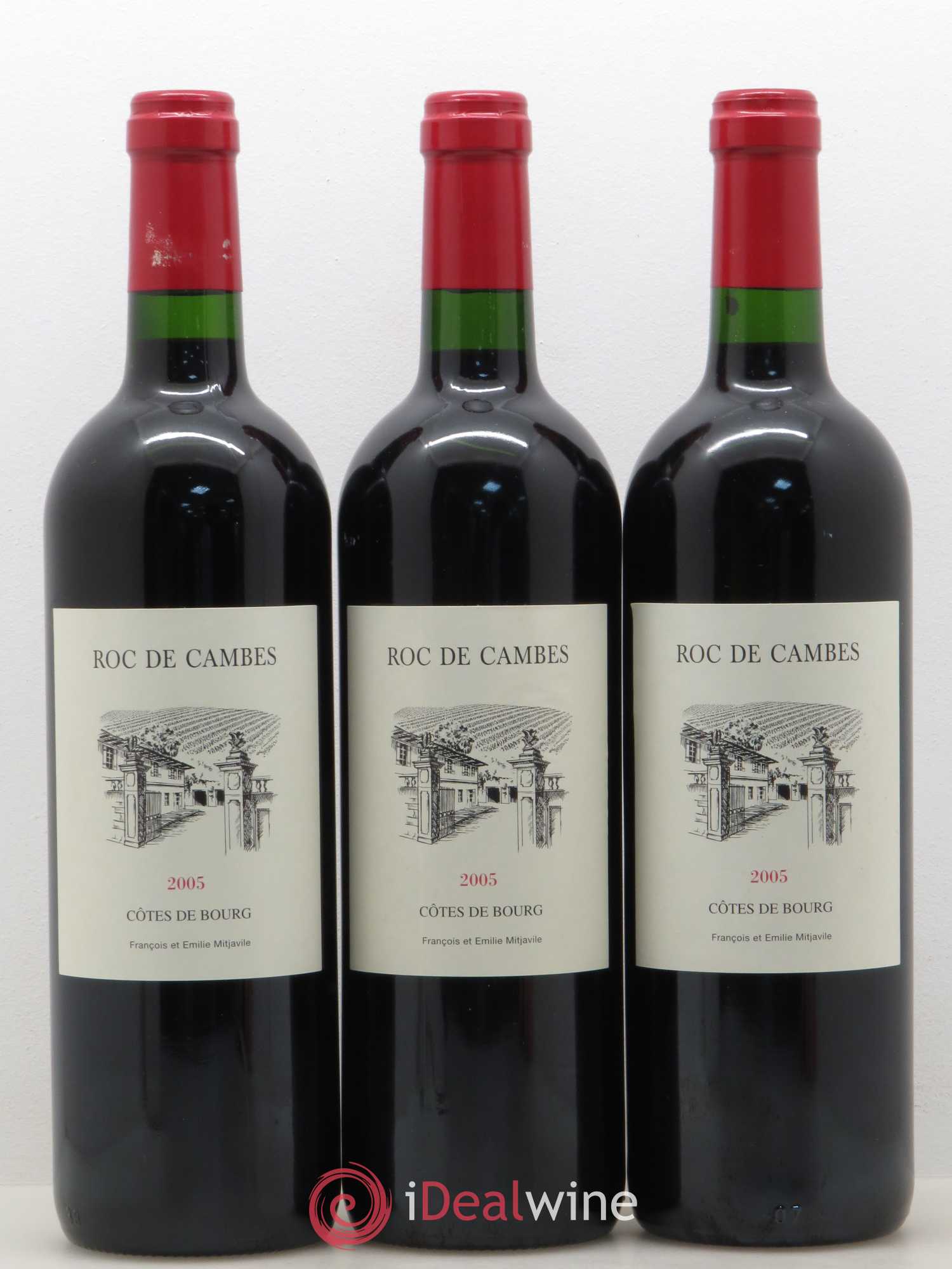 Roc de Cambes 2005 - Lot de 3 bouteilles - 0