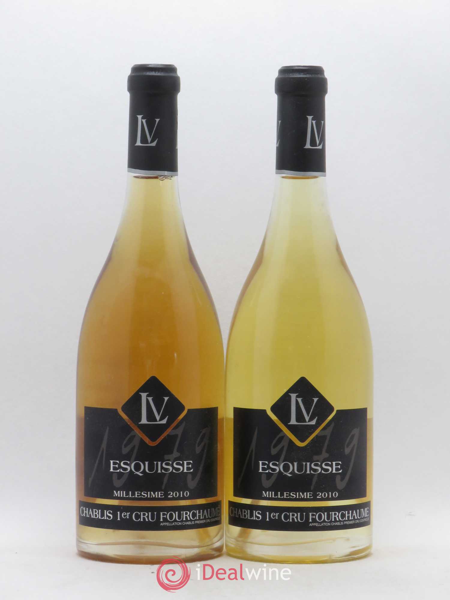Chablis 1er Cru Fourchaume Esquisse Yvon Et Laurent Vocoret 2010 - Posten von 2 Flaschen - 0