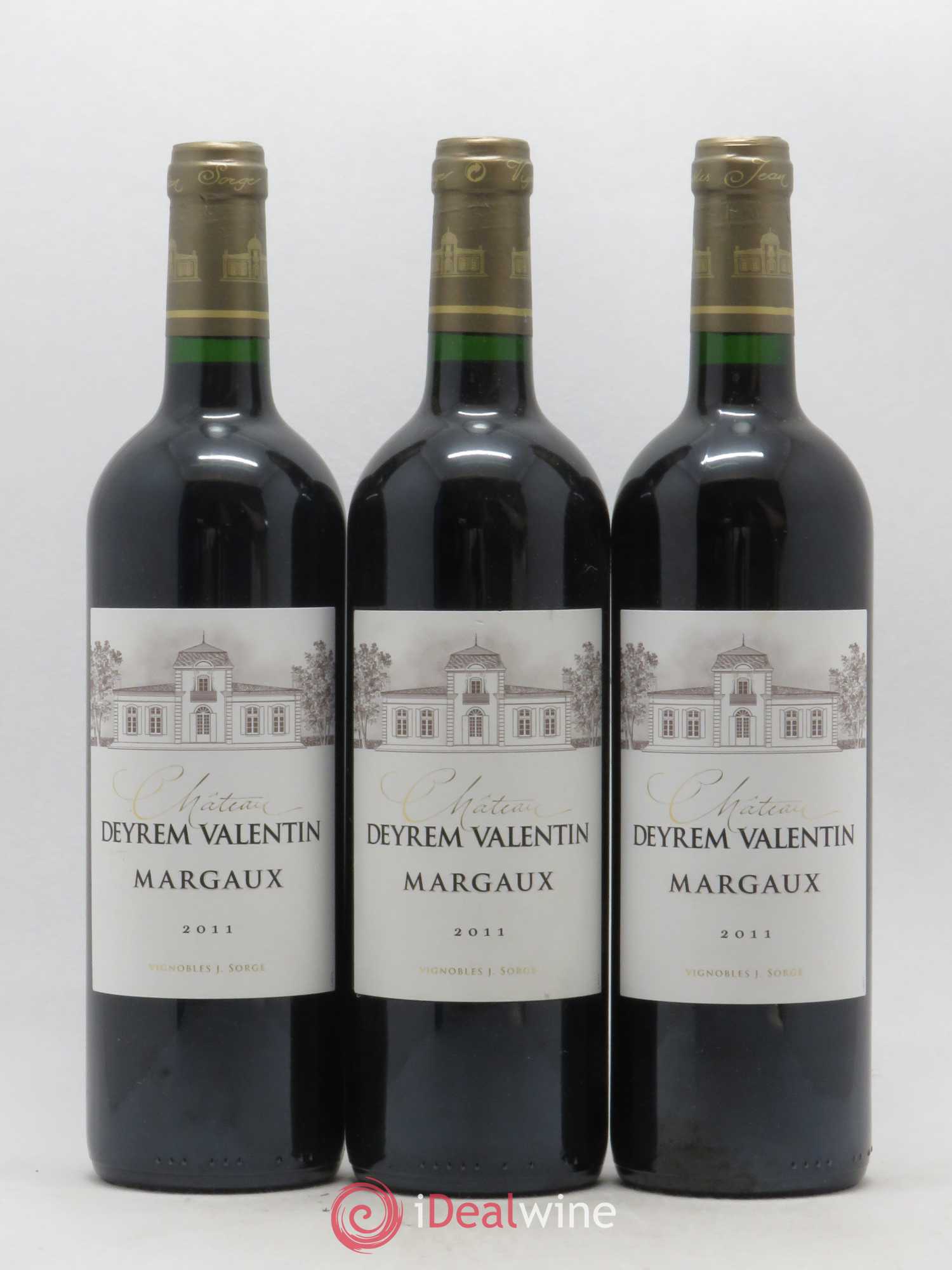 Château Deyrem Valentin Cru Bourgeois 2011 - Lot de 3 bouteilles - 0