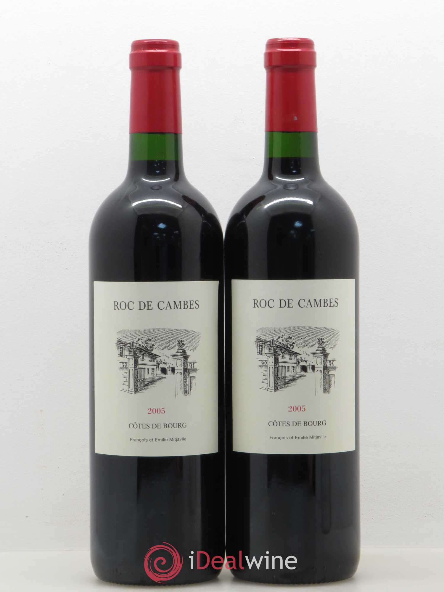 Roc de Cambes 2005 - Posten von 2 Flaschen - 0