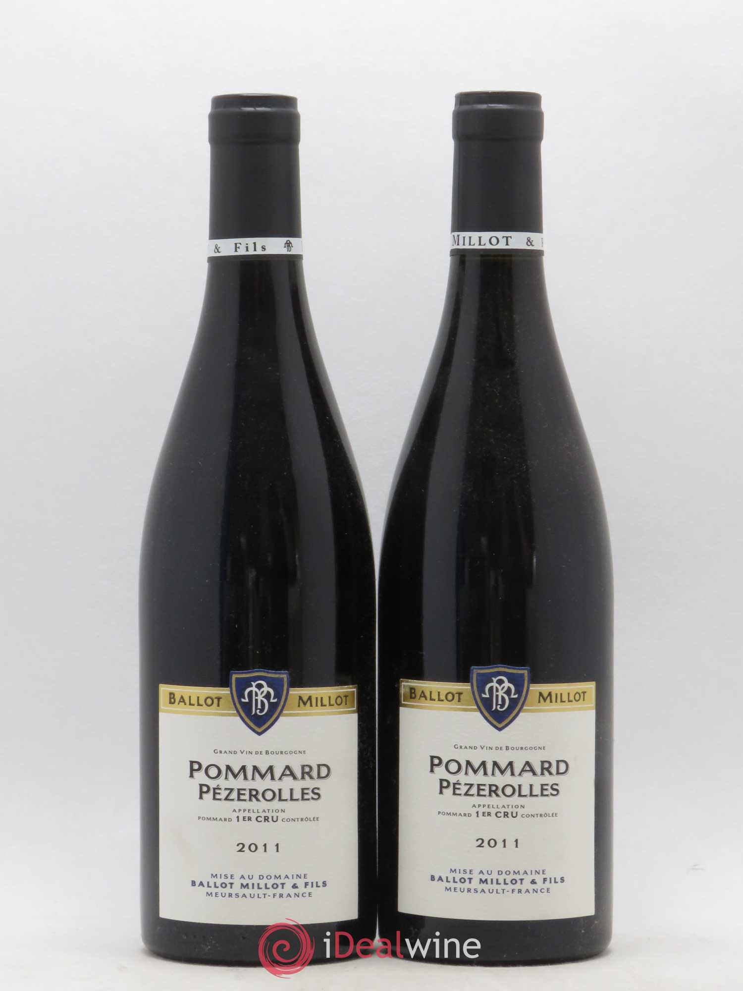 Pommard 1er Cru Pézerolles Ballot Millot 2011 - Posten von 2 Flaschen - 0