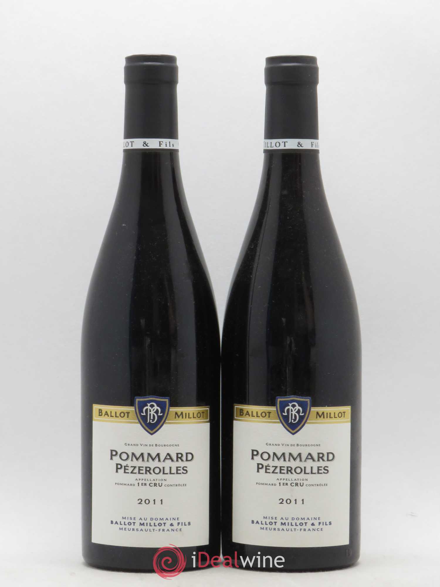 Pommard 1er Cru Pézerolles Ballot Millot 2011 - Posten von 2 Flaschen - 0