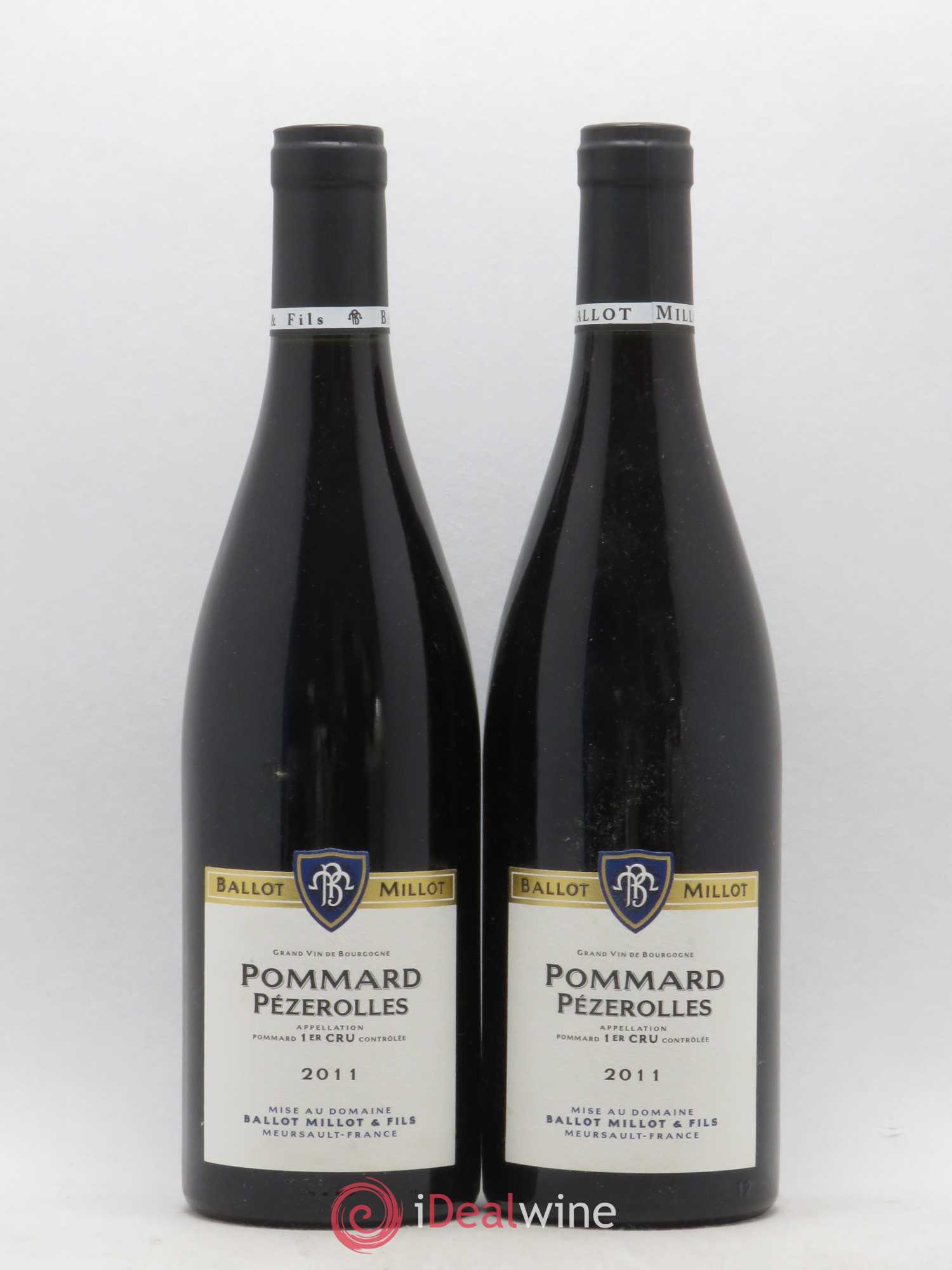 Pommard 1er Cru Pézerolles Ballot Millot 2011 - Posten von 2 Flaschen - 0