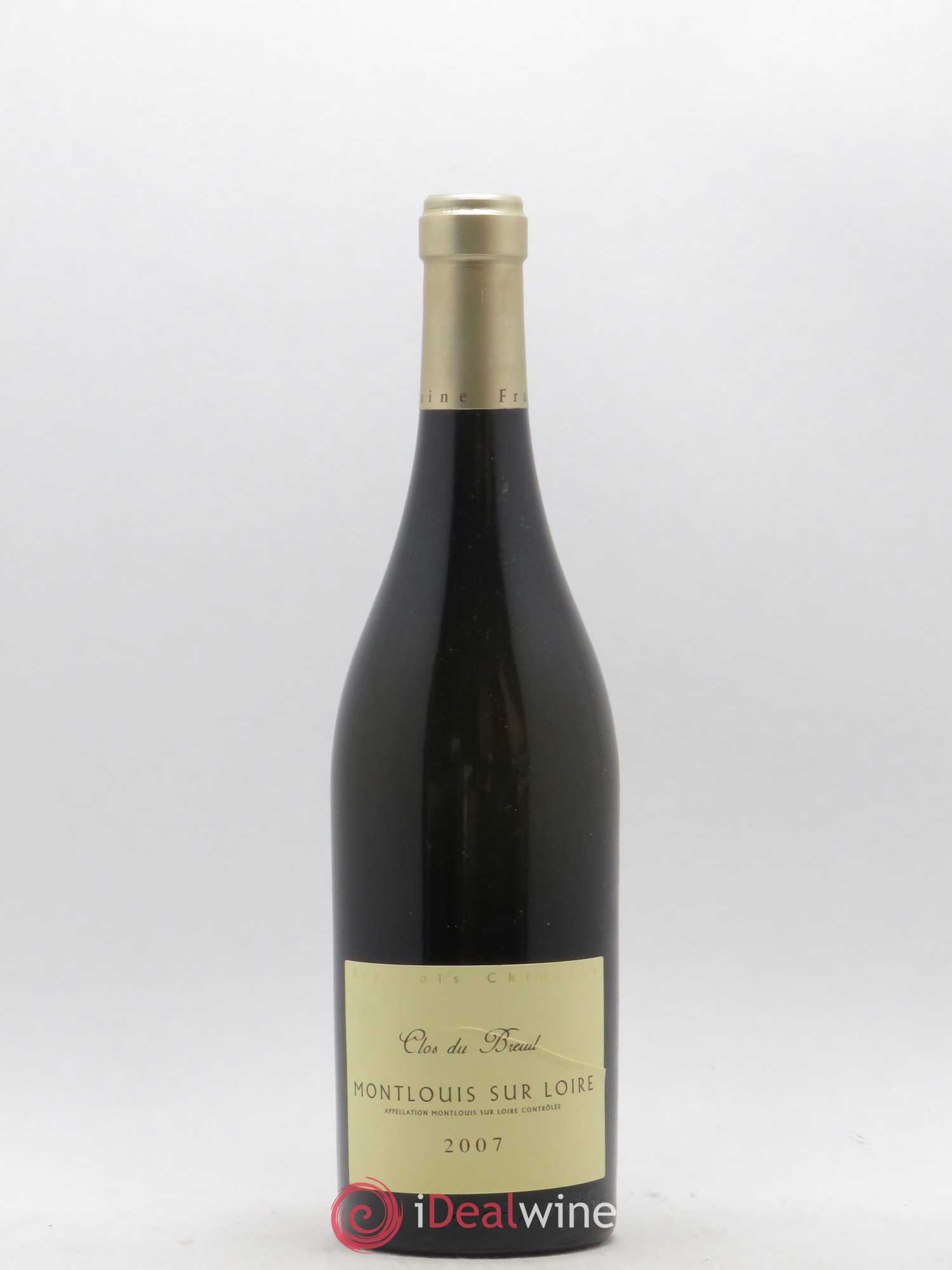 Montlouis-sur-Loire Clos du Breuil François Chidaine 2007 - Lot de 1 bouteille - 0