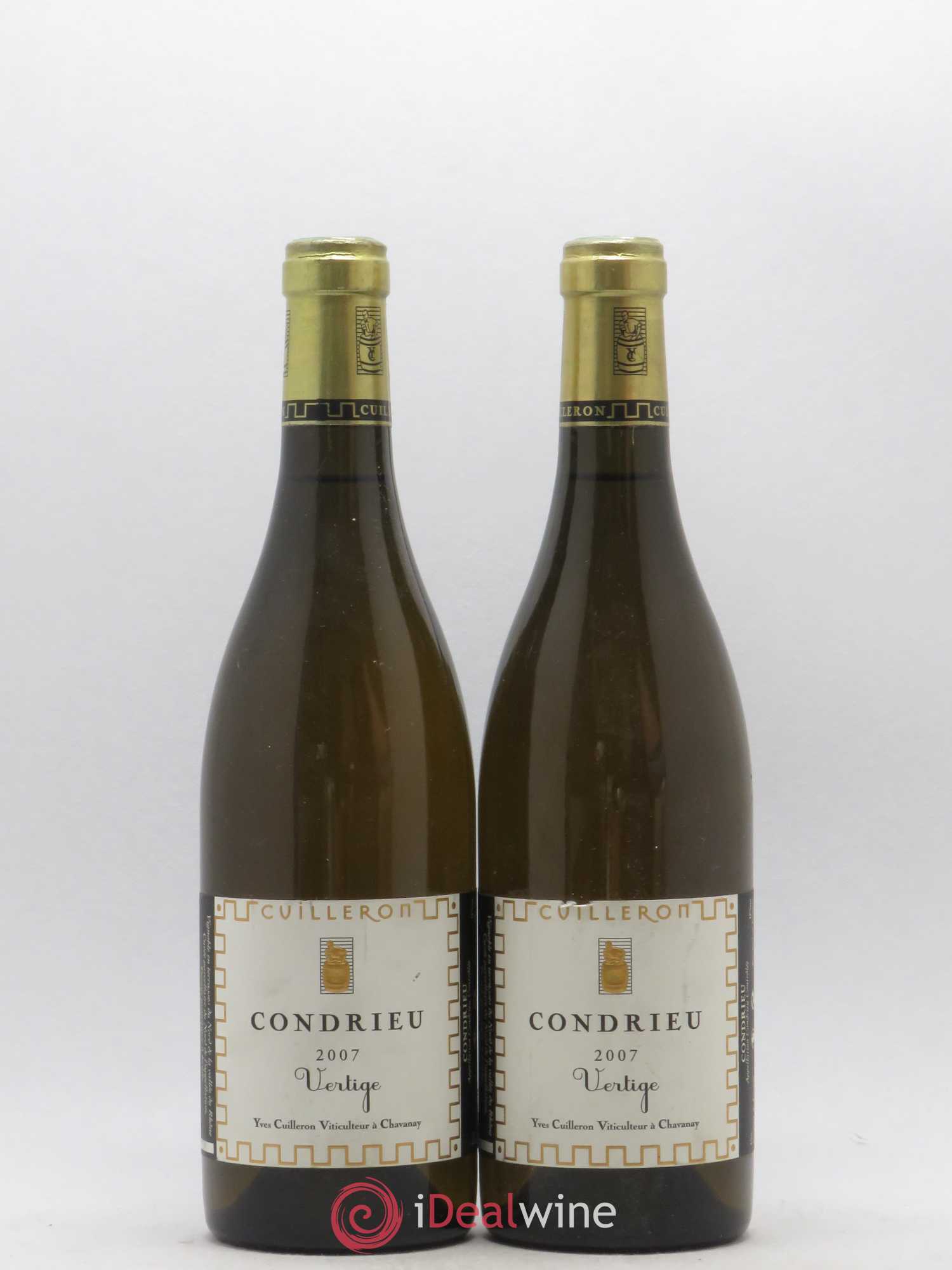 Condrieu Vertige Yves Cuilleron (Domaine) 2007 - Lot de 2 bouteilles - 0