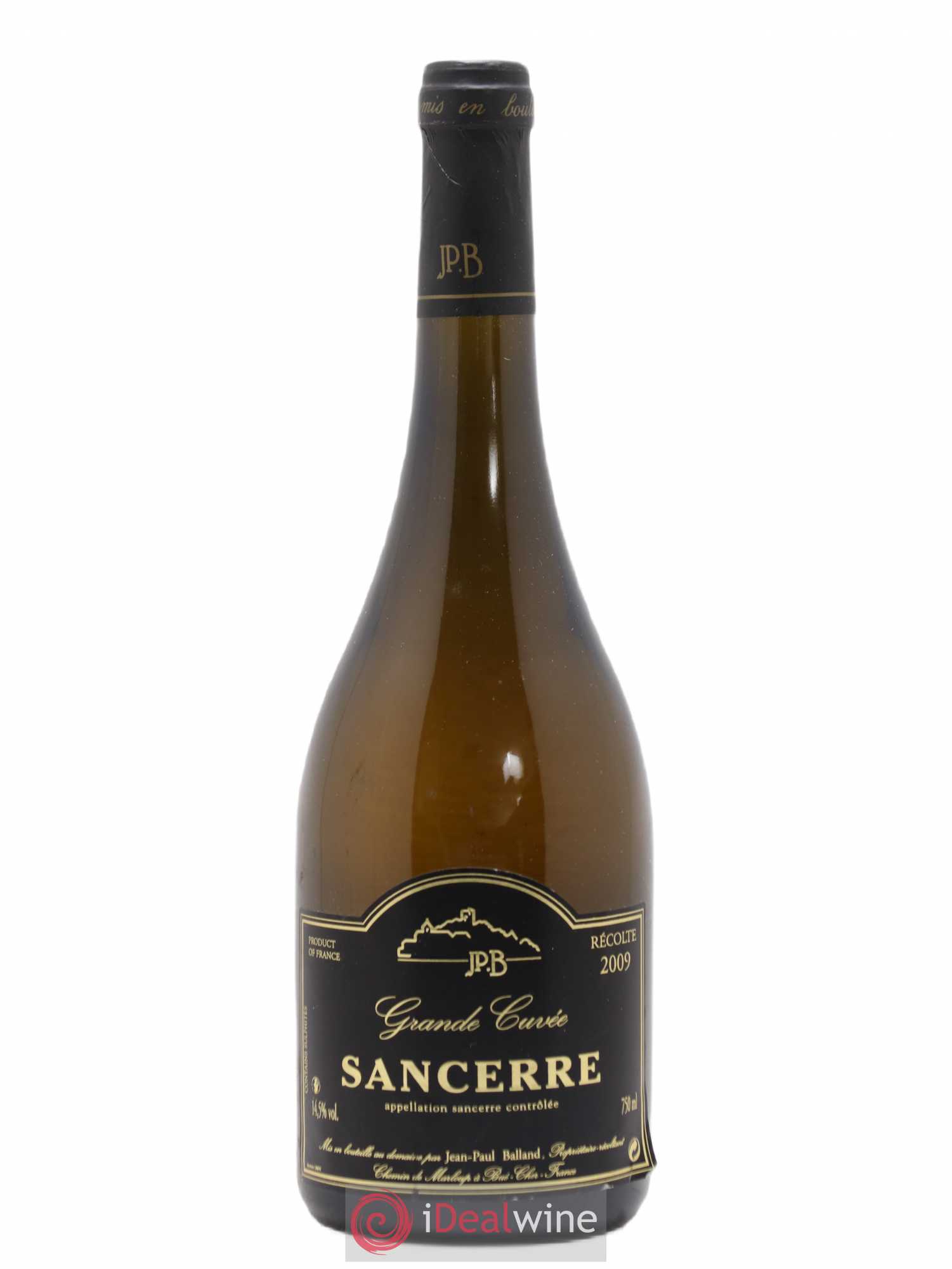 Sancerre Grande Cuvee Jean Paul Balland 2009 - Posten von 1 Flasche - 0