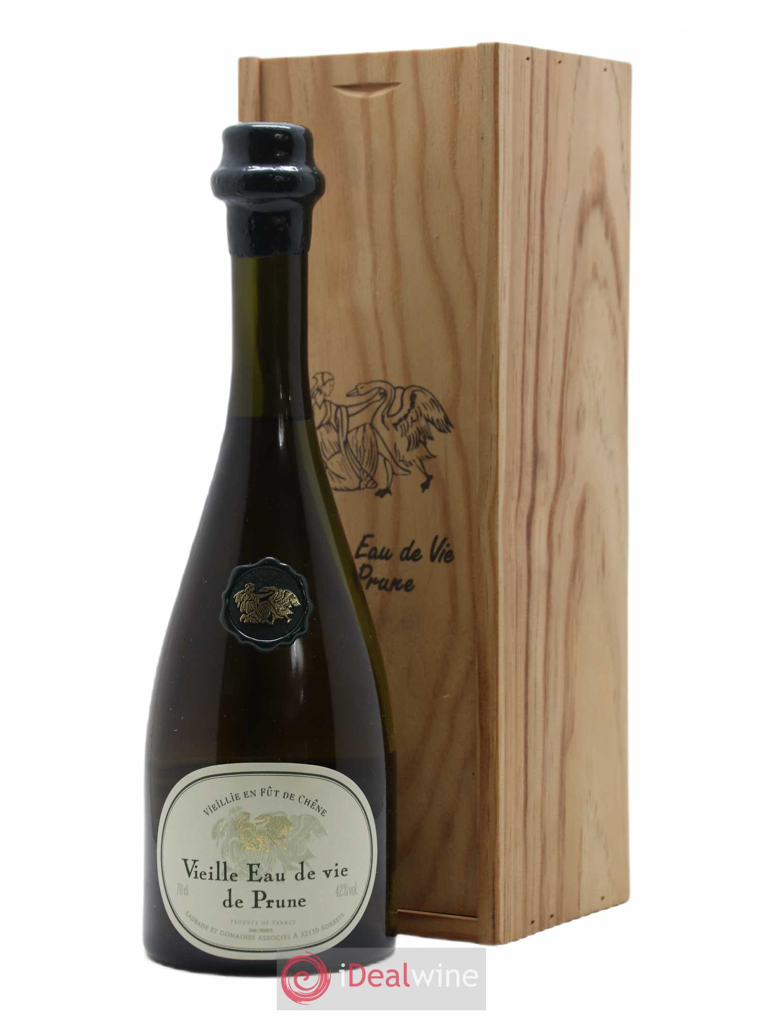 Alcools divers Eau de vie de prune Laubade - Posten von 1 Flasche - 0