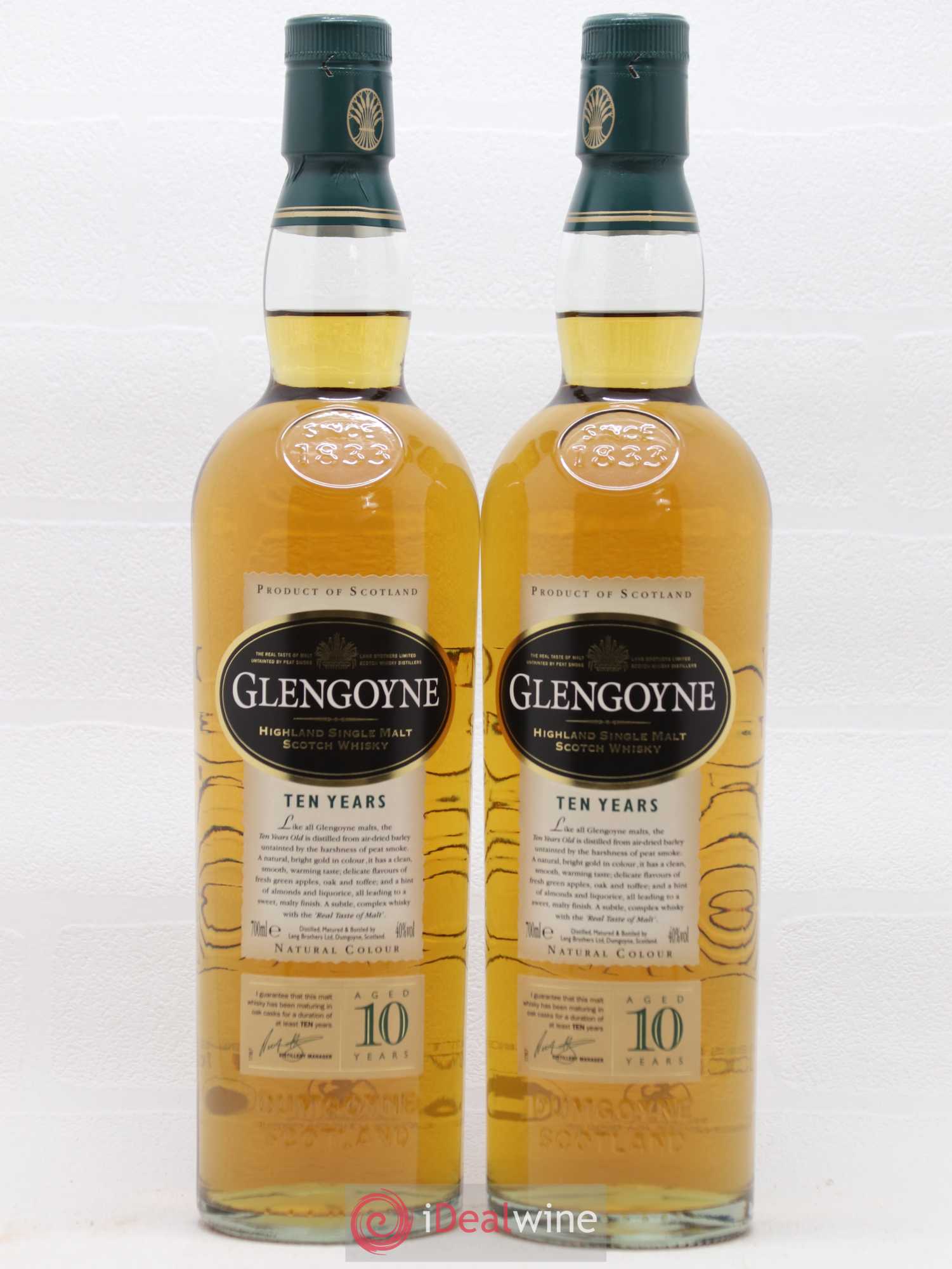 Whisky Edrington Glengoyne Single Malt 10 ans Art of Glengoyne Special - Posten von 2 Flaschen - 1