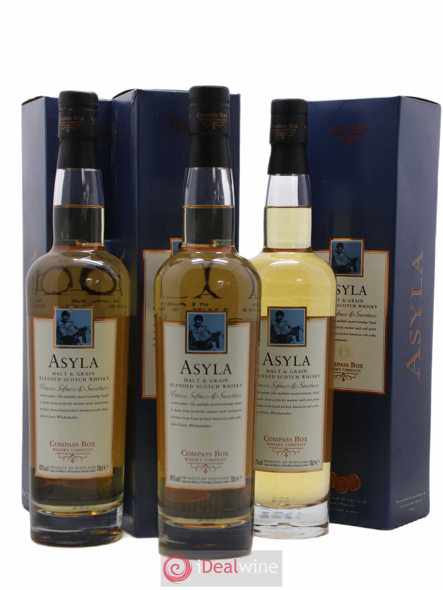 Asyla Compass Box - Posten von 3 Flaschen - 0