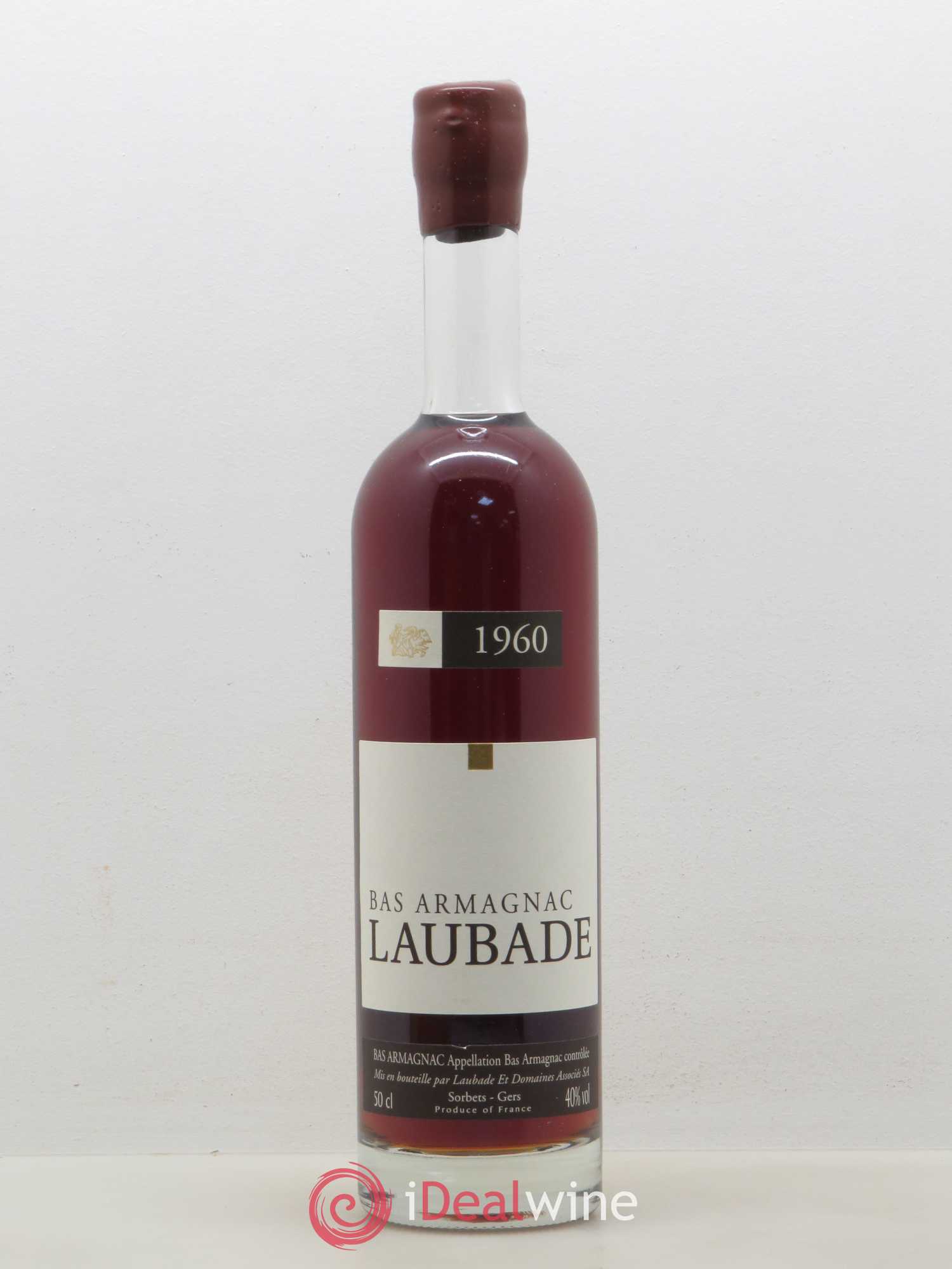 Bas-Armagnac Château de Laubade 1960 - Lot de 1 bouteille - 0