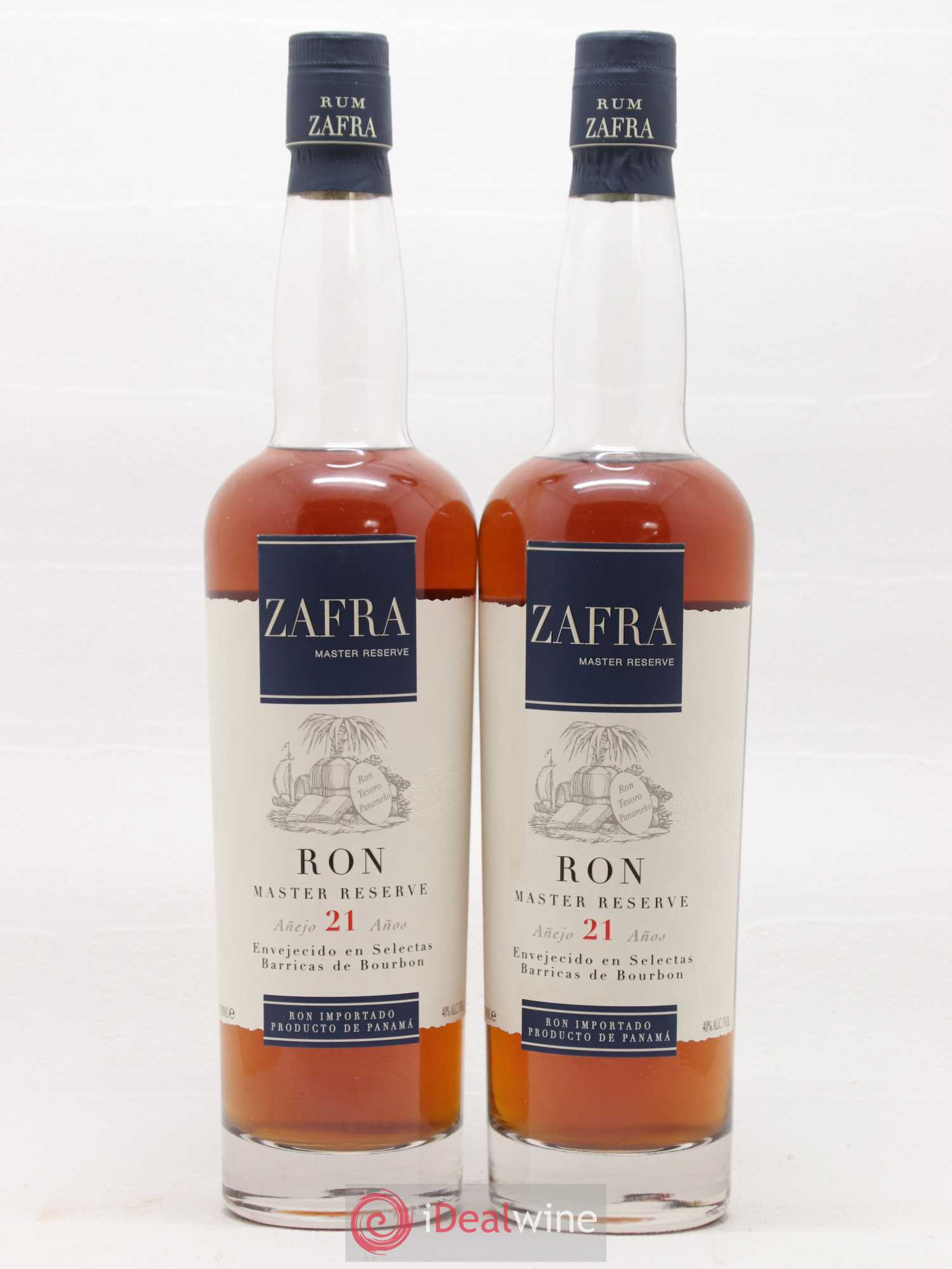 Rhum Zafra Master Reserve 21 ans - Posten von 2 Flaschen - 1