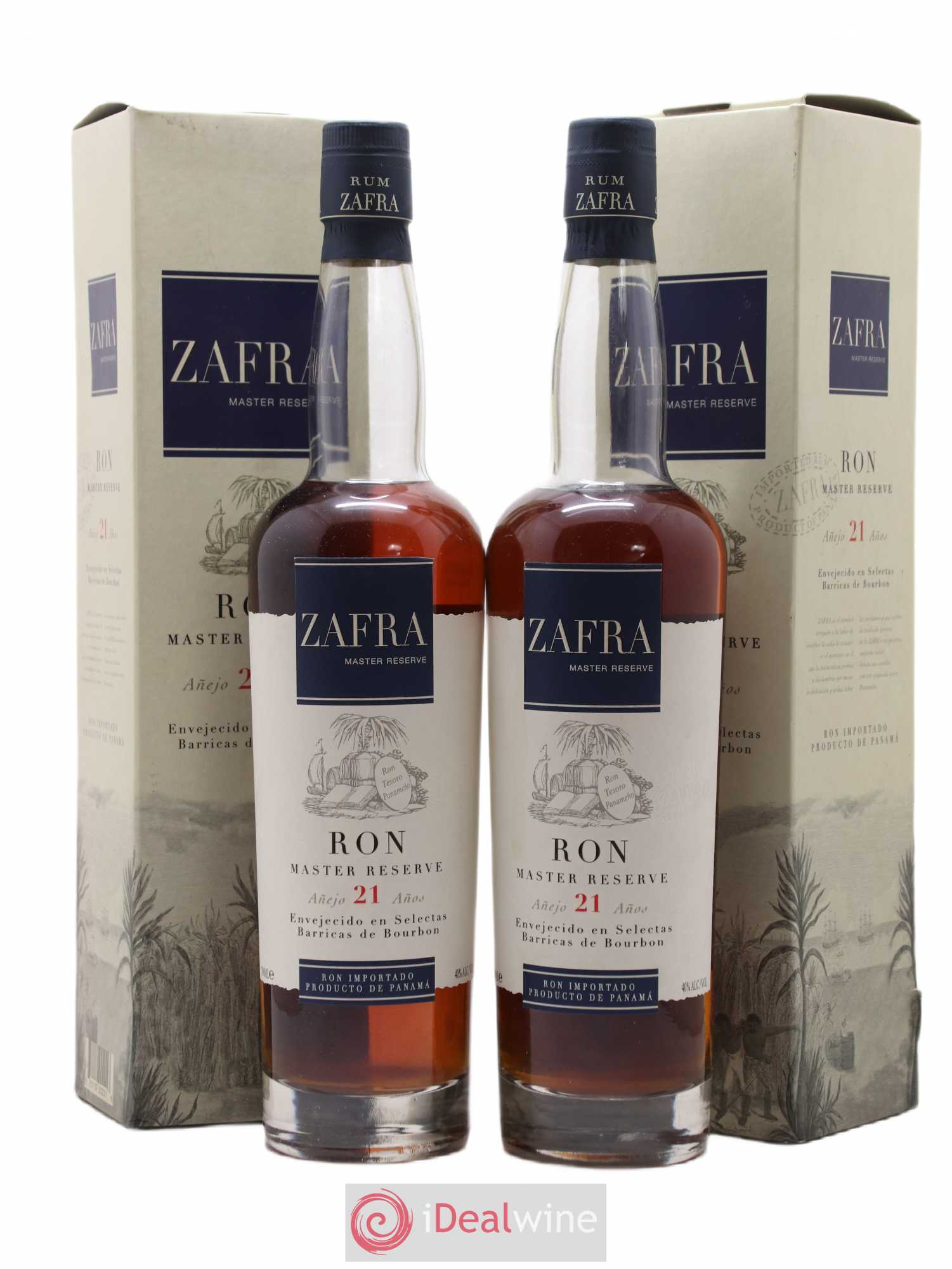 Rhum Zafra Master Reserve 21 ans - Posten von 2 Flaschen - 0