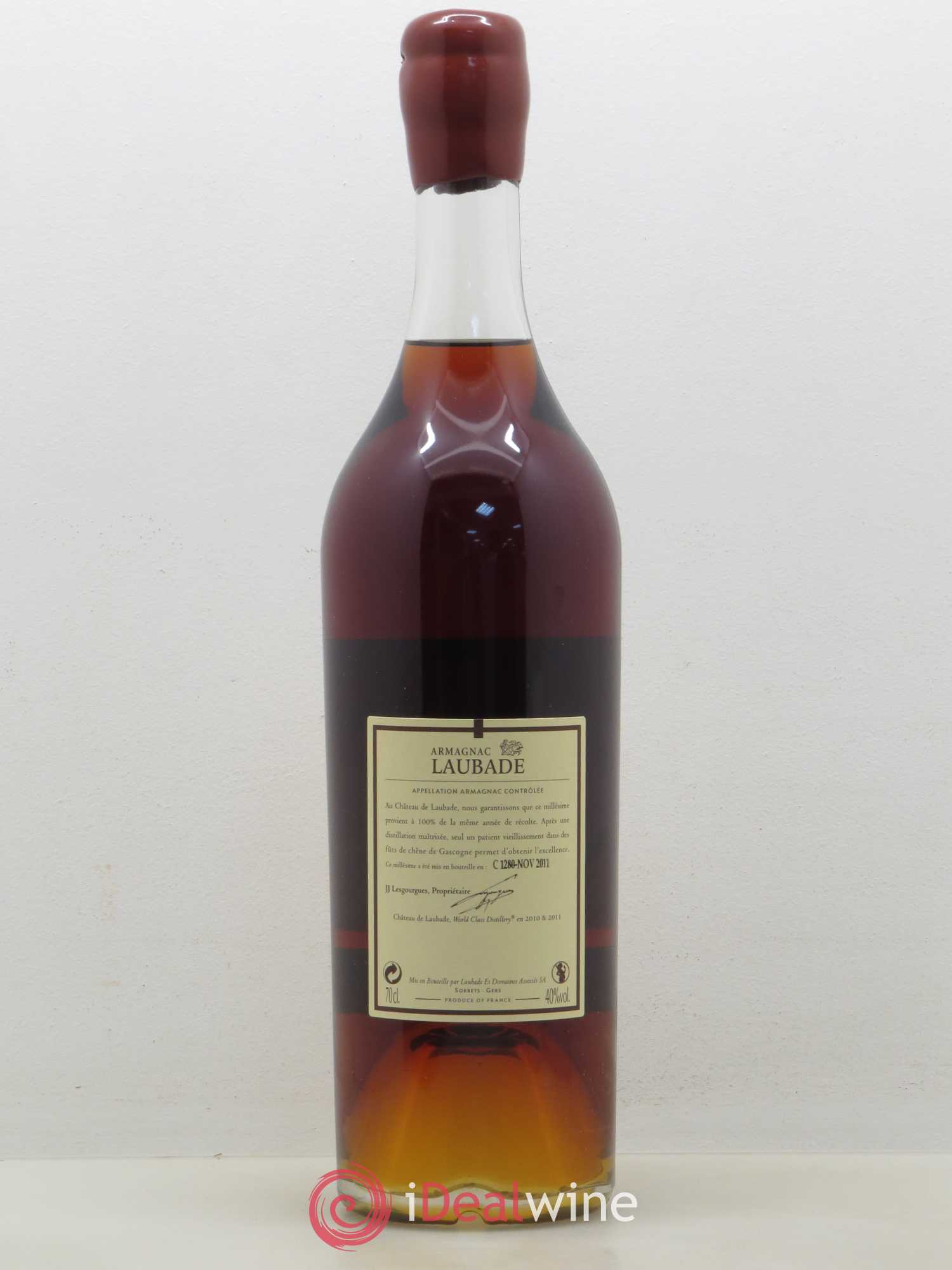 Armagnac Laubade 1962 - Posten von 1 Flasche - 1