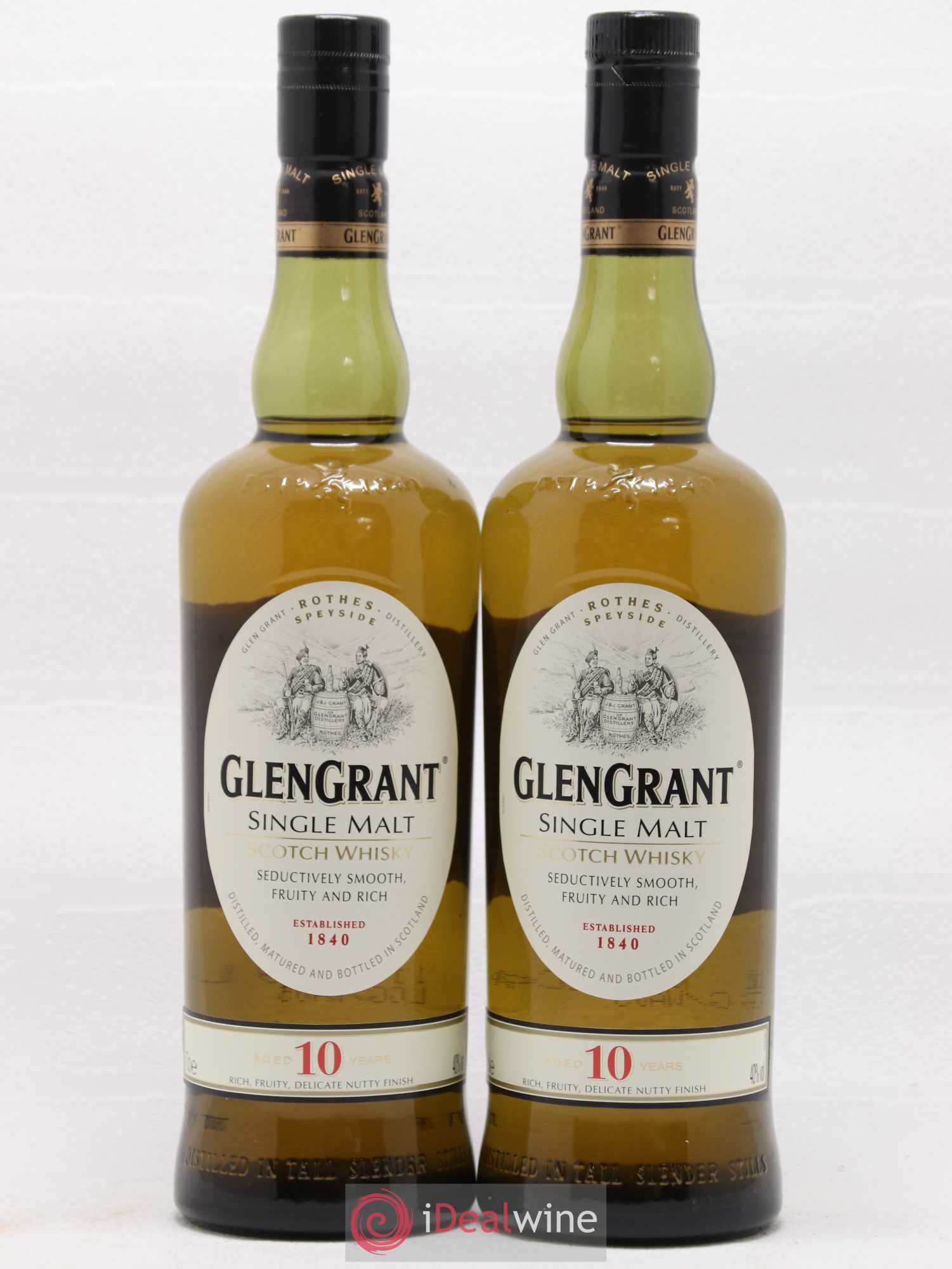 Whisky Glengrant 10 ans - Posten von 2 Flaschen - 1