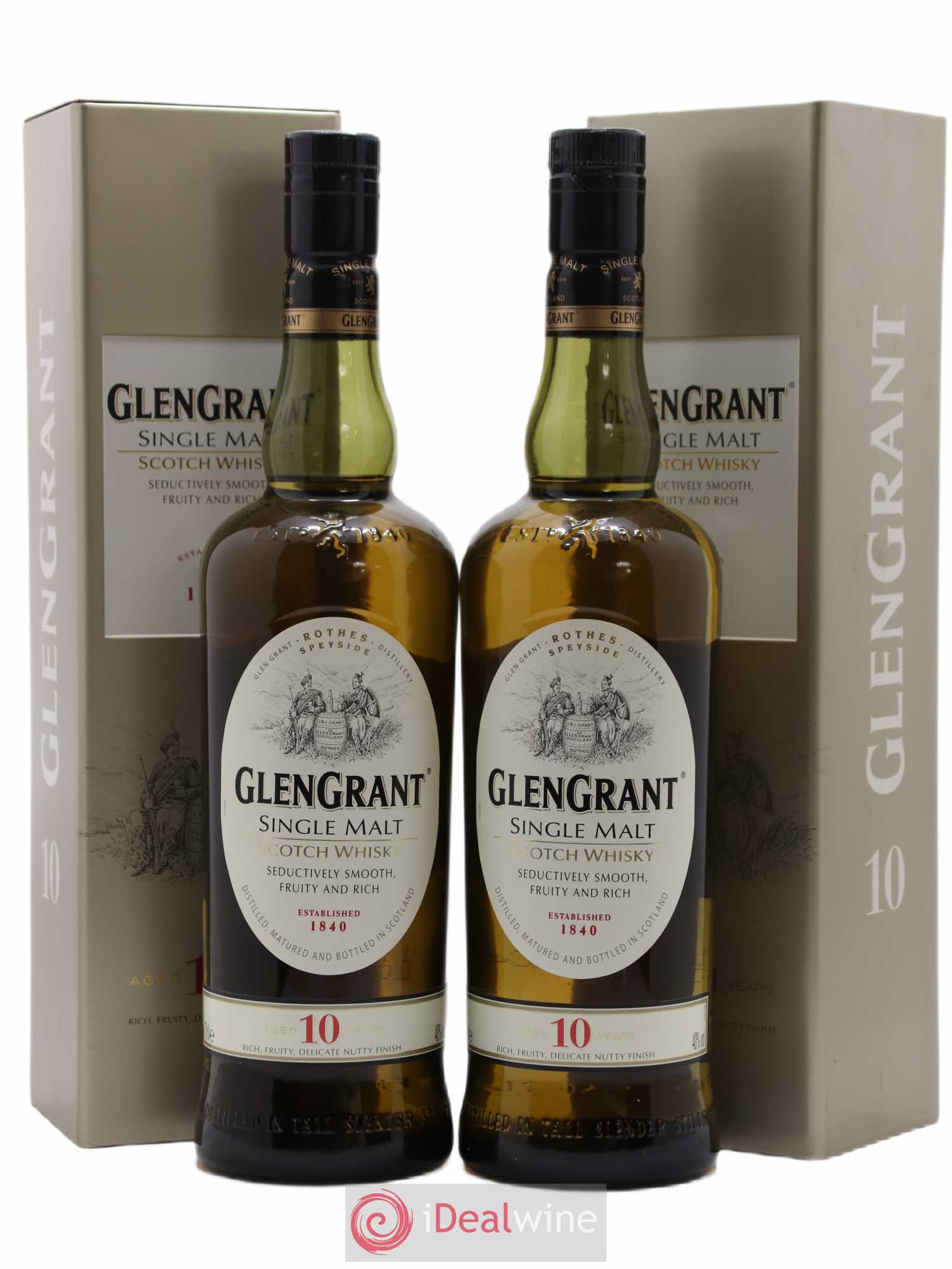 Whisky Glengrant 10 ans - Posten von 2 Flaschen - 0