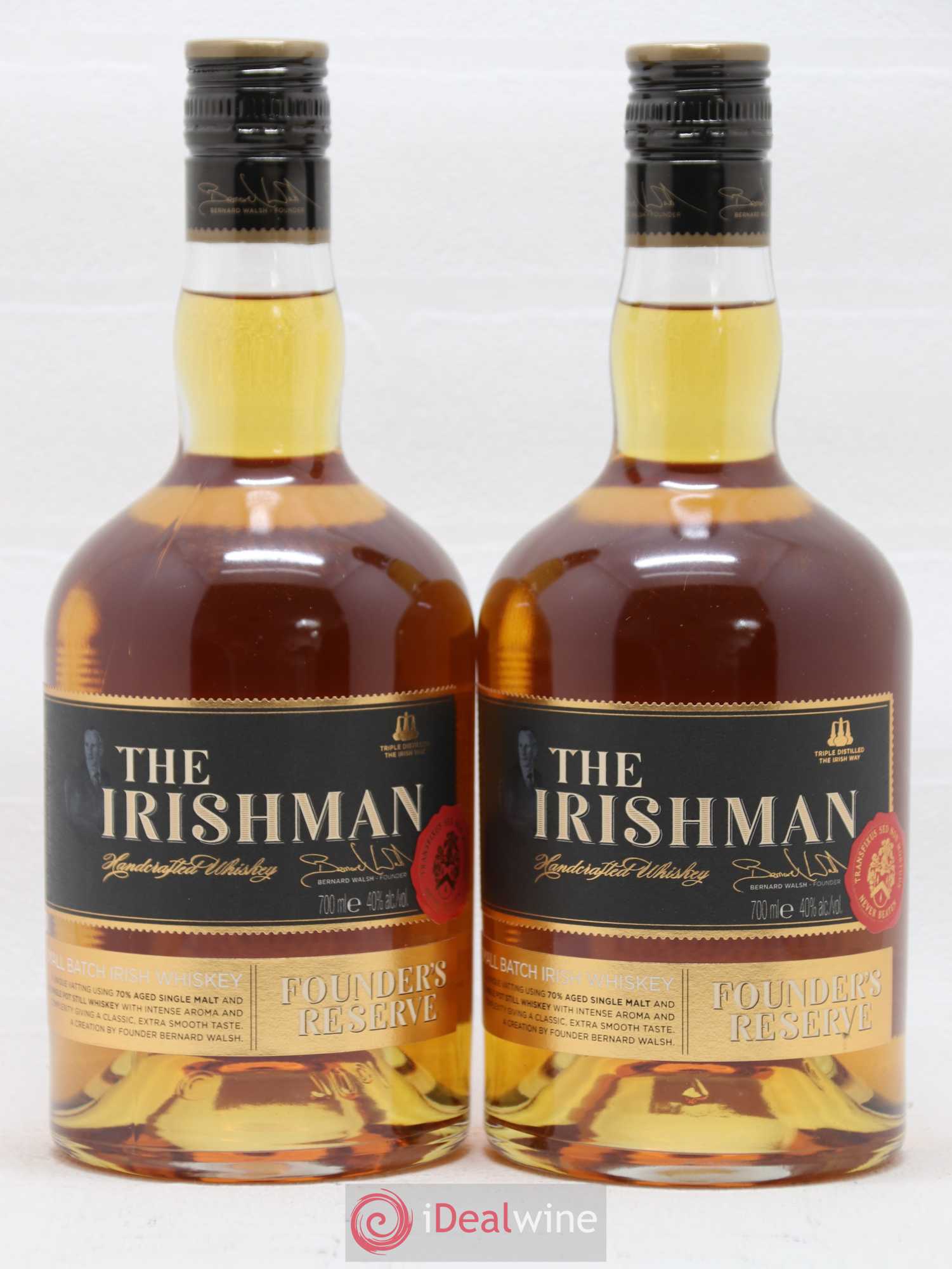Whisky The Irishman Founder's Reserve - Posten von 2 Flaschen - 1
