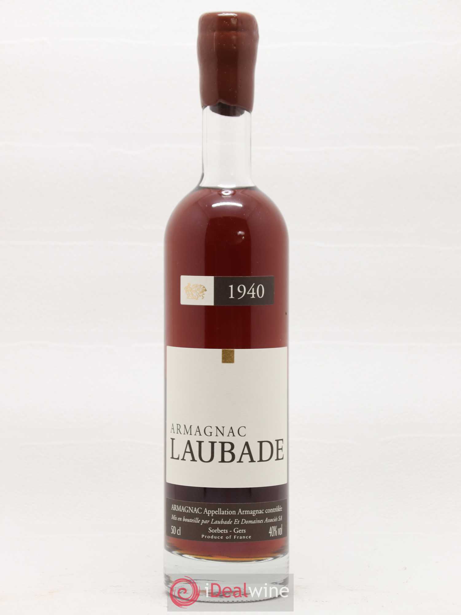 Armagnac Laubade 50 cl 1940 - Posten von 1 Flasche - 1