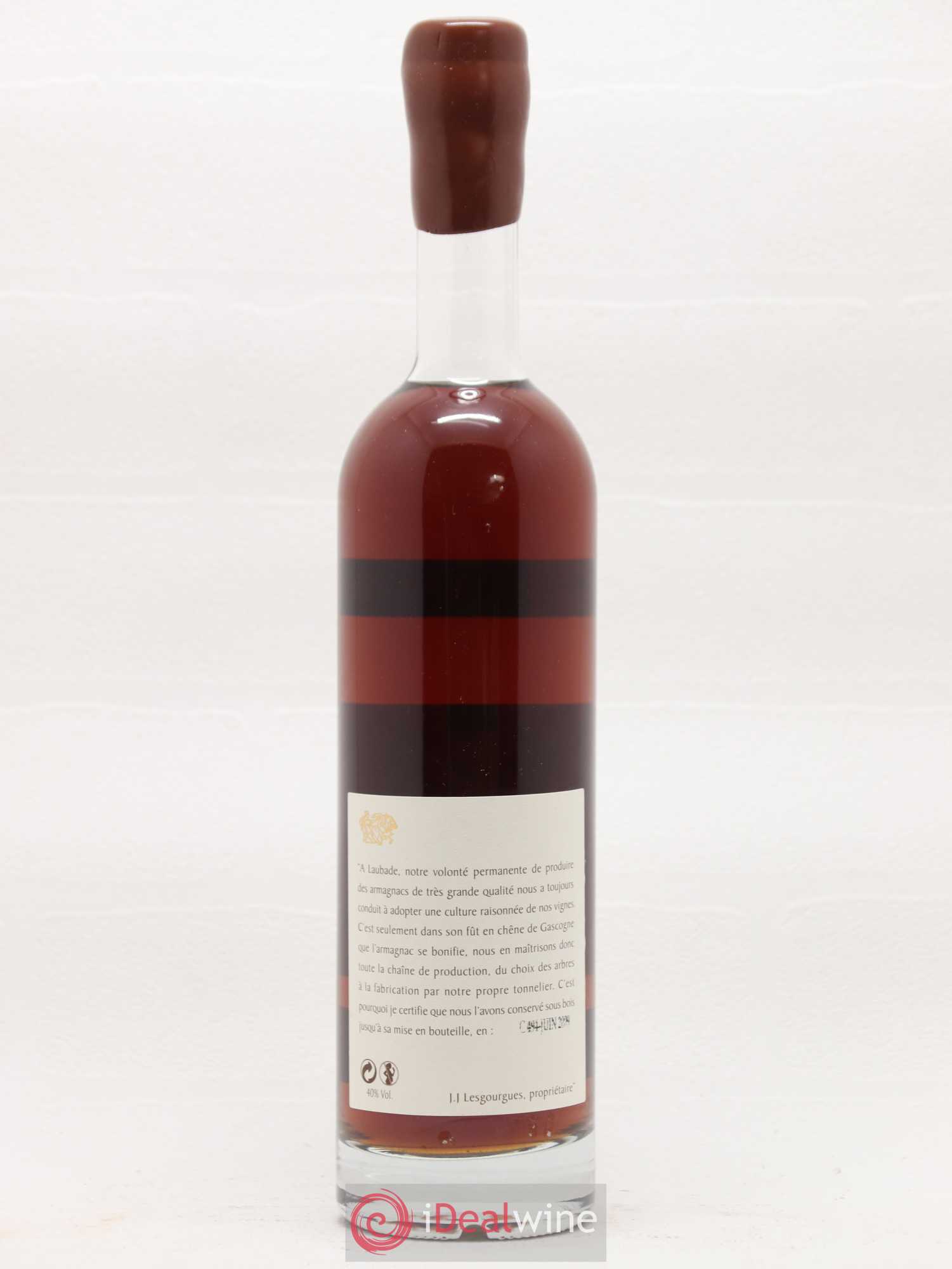 Armagnac Laubade 50 cl 1940 - Posten von 1 Flasche - 2