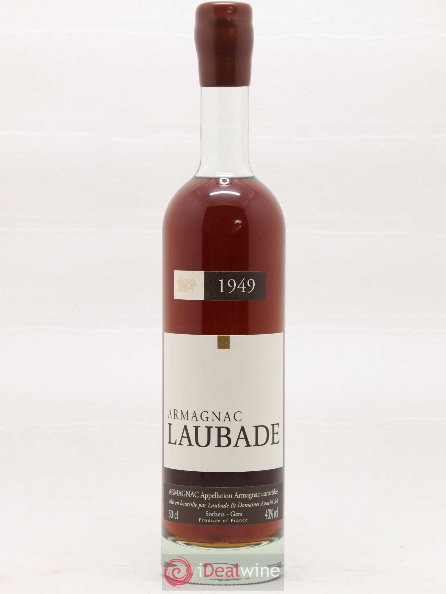 Armagnac Laubade 50 cl 1949 - Posten von 1 Flasche - 1