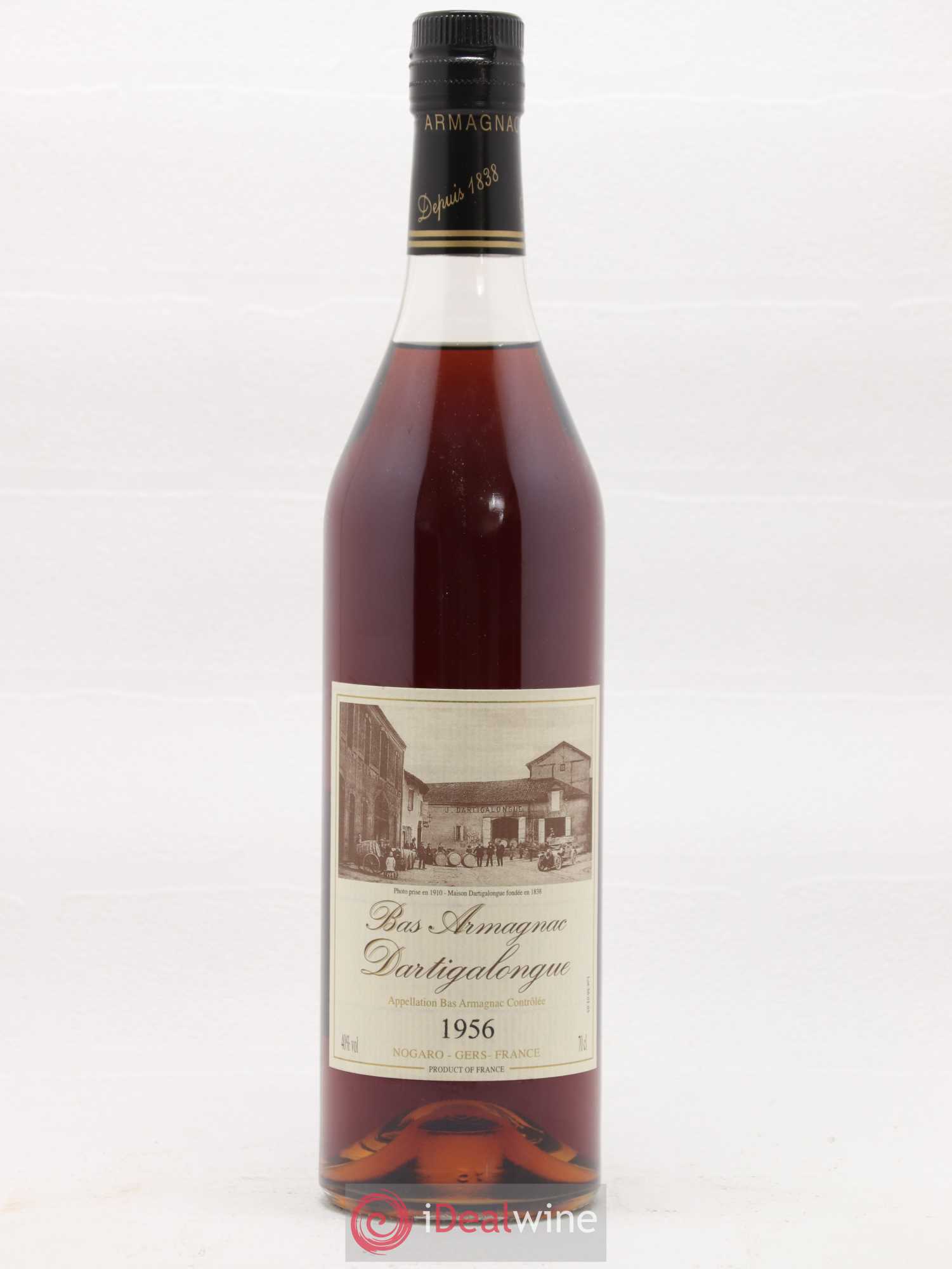 Bas-Armagnac 1956 - Posten von 1 Flasche - 1