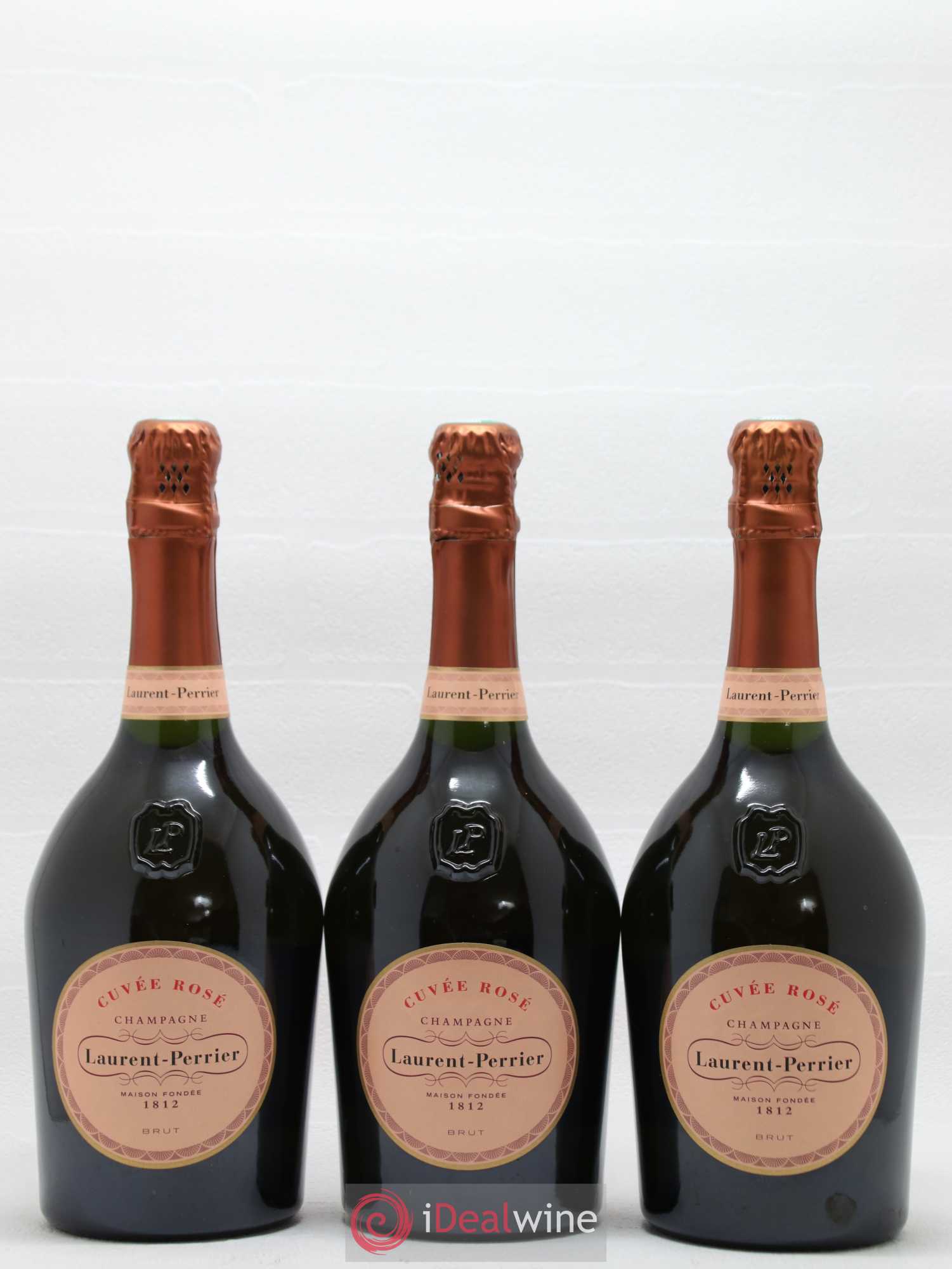 Rosé Brut Laurent Perrier - Lot de 3 bouteilles - 1