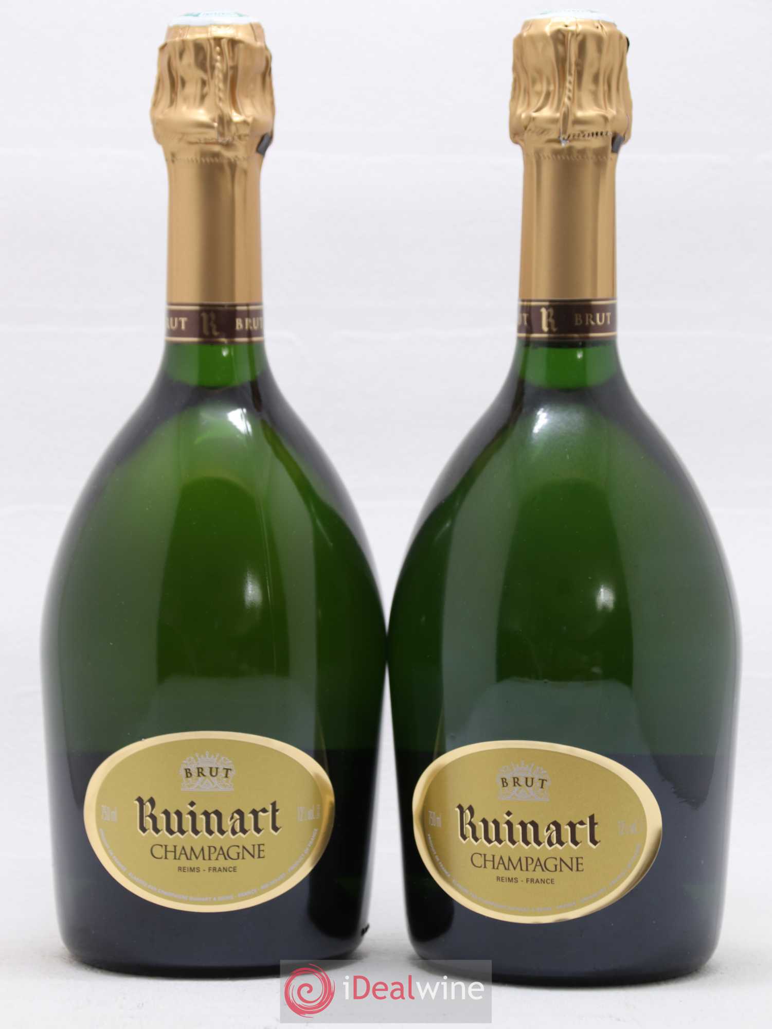 Champagne R de Ruinart - Lot de 2 bouteilles - 1