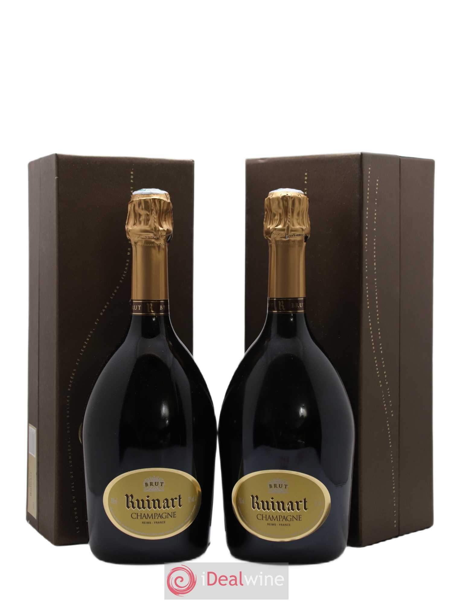 Champagne R de Ruinart - Lot de 2 bouteilles - 0
