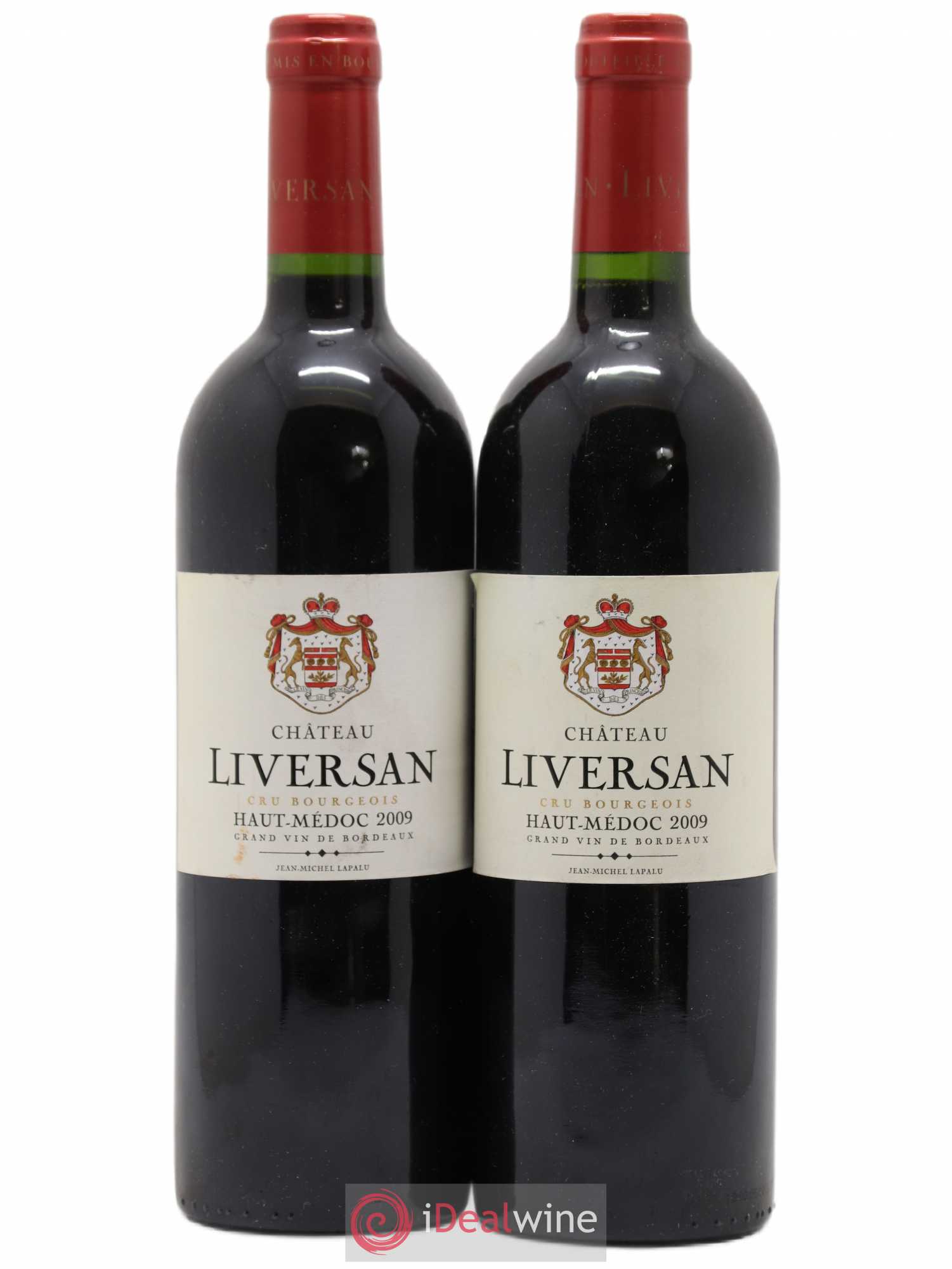 Château Liversan Cru Bourgeois 2009 - Lot de 2 bouteilles - 0