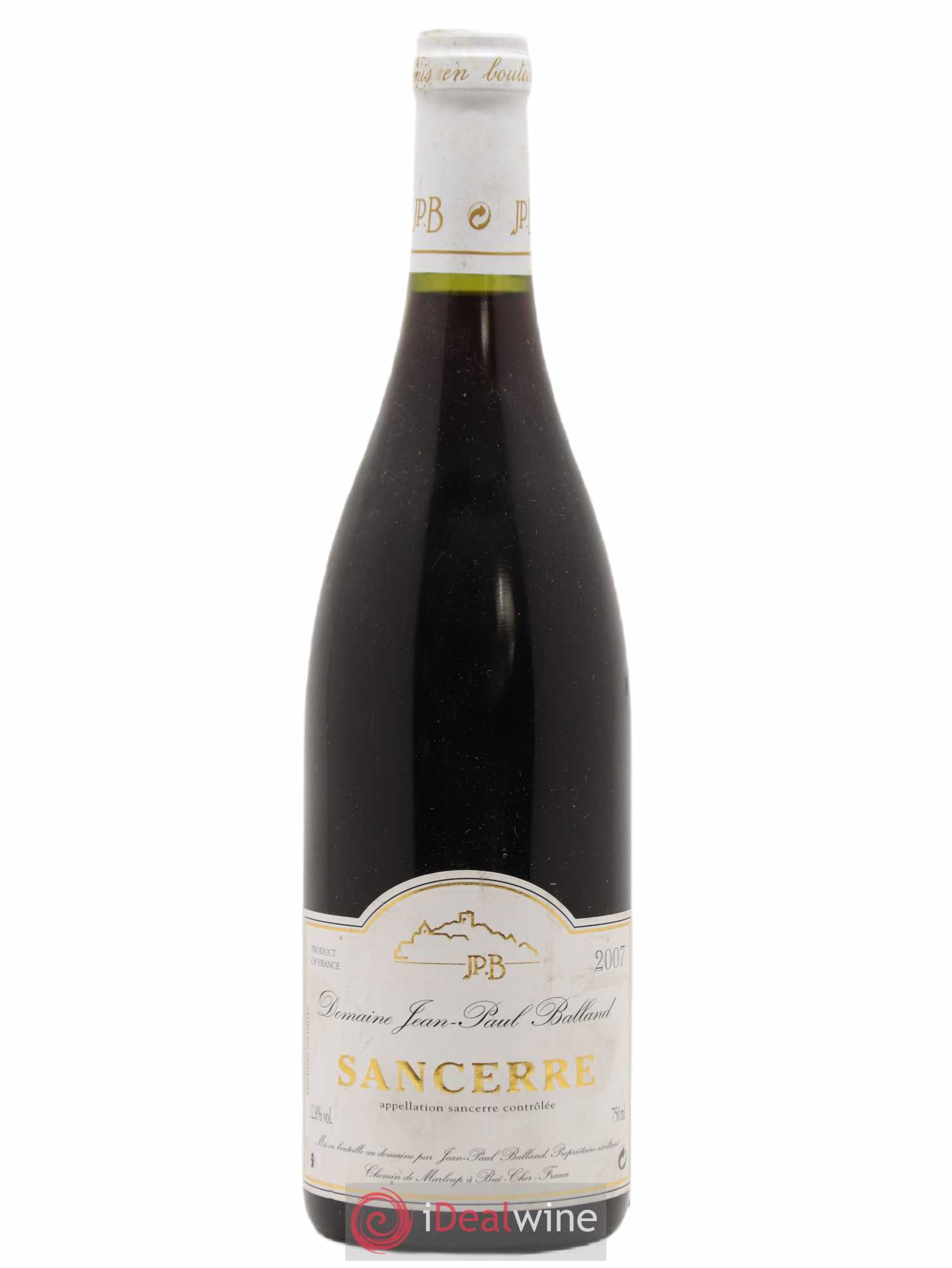 Sancerre Jean Paul Balland 2007 - Posten von 1 Flasche - 0