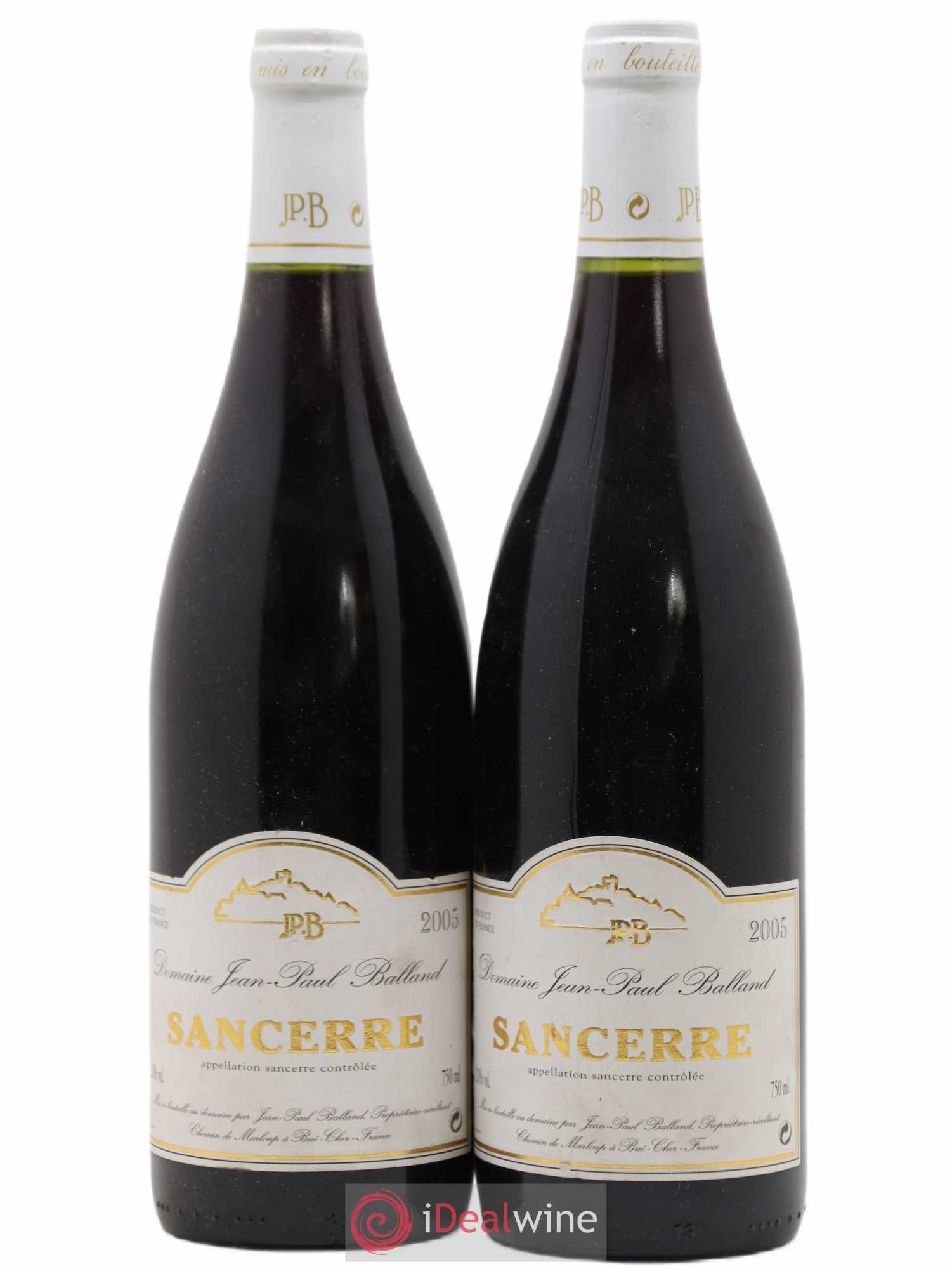 Sancerre Jean Paul Balland 2005 - Posten von 2 Flaschen - 0