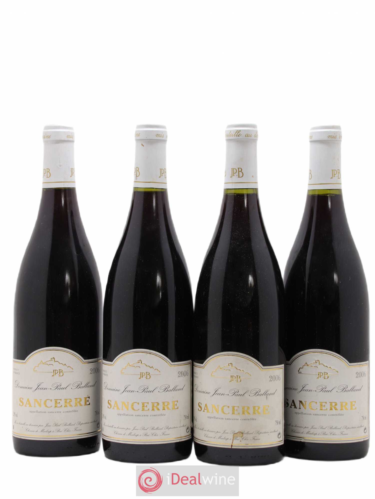 Sancerre Jean Paul Balland 2006 - Lot de 4 bouteilles - 0