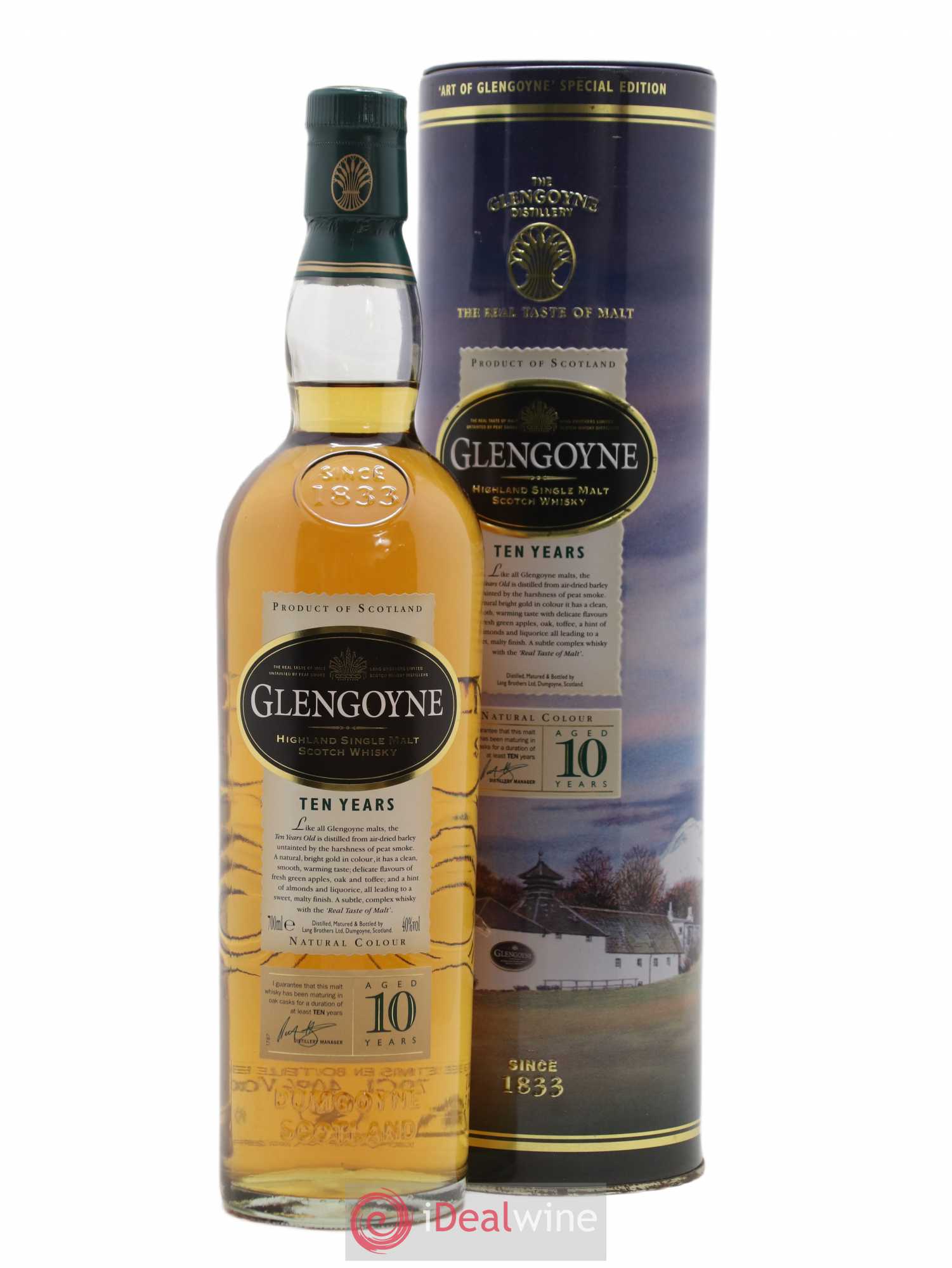 Whisky Edrington Glengoyne Single Malt 10 ans Art of Glengoyne Special - Posten von 1 Flasche - 0