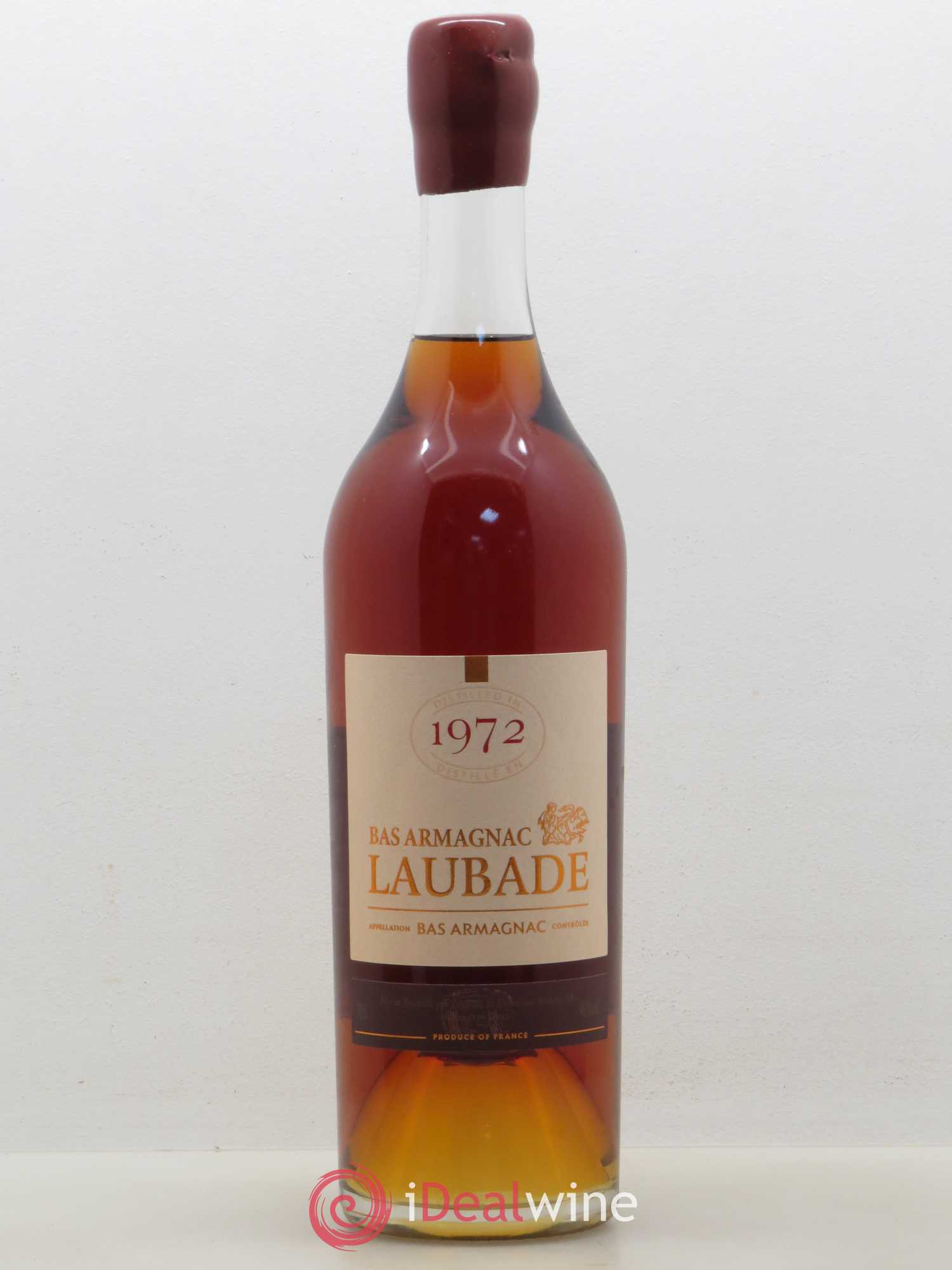Bas-Armagnac Château de Laubade 1972 - Lot de 1 bouteille - 0