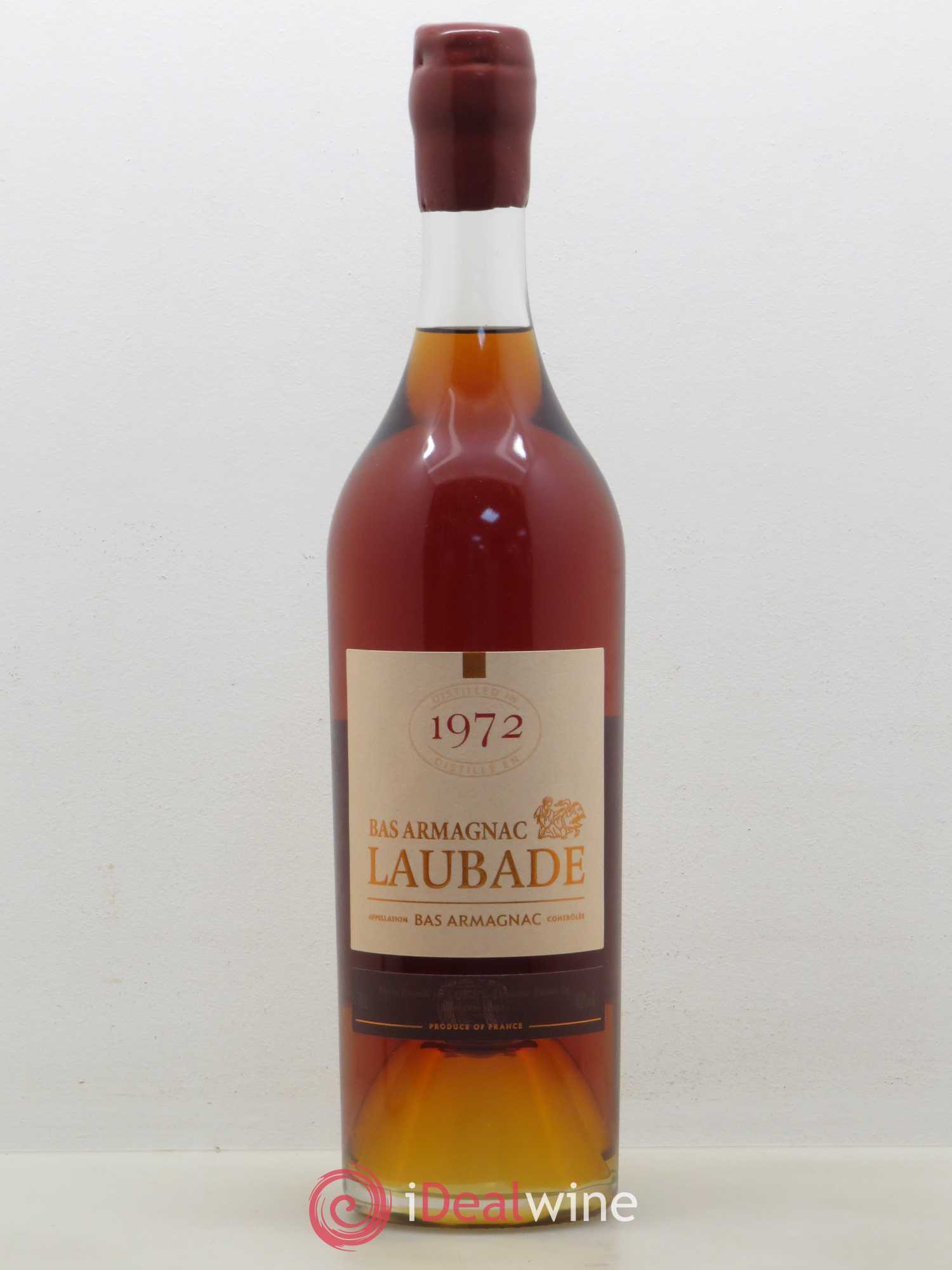 Bas-Armagnac Château de Laubade 1972 - Lot de 1 bouteille - 0