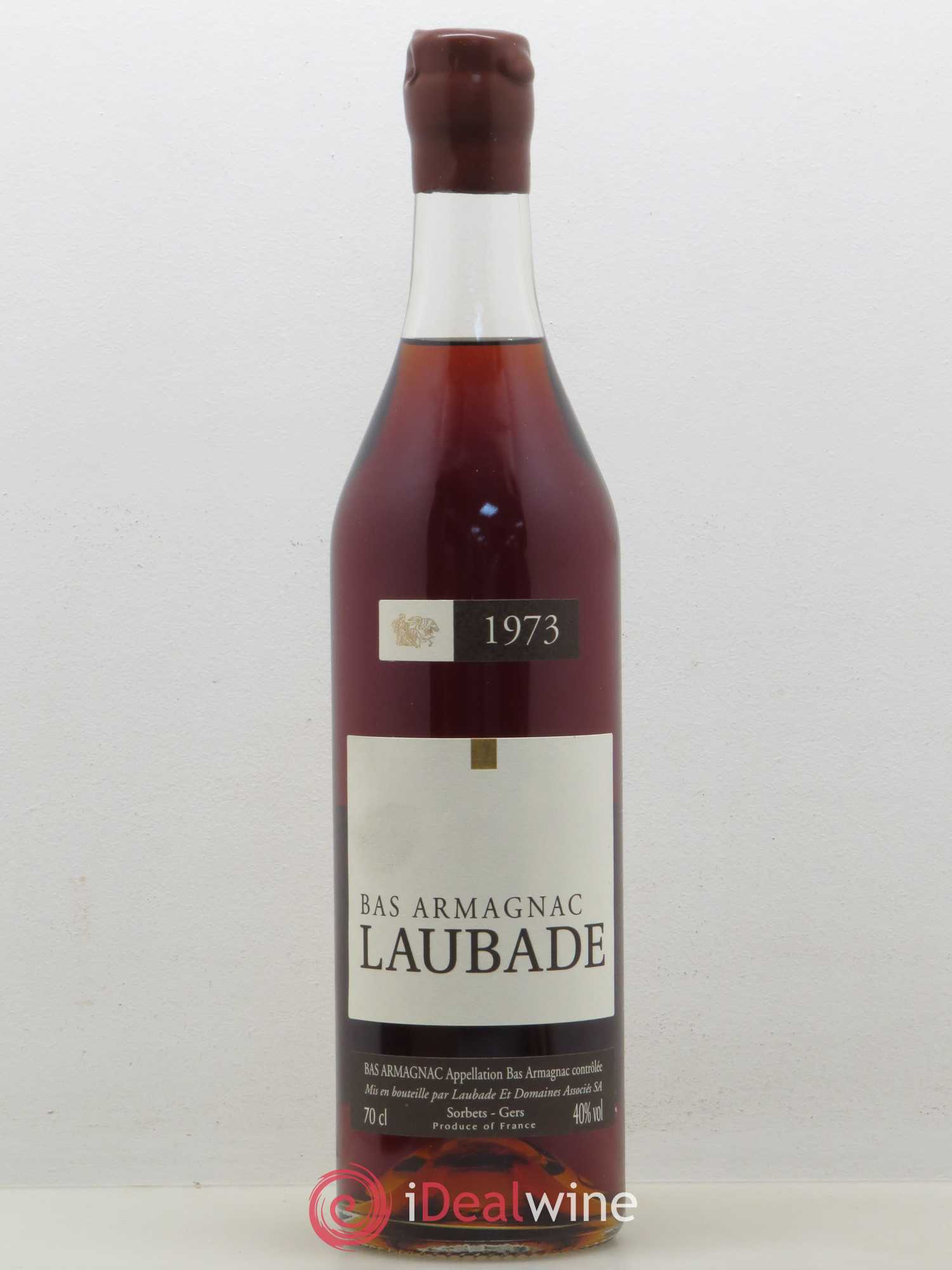 Bas-Armagnac Château de Laubade 1973 - Lot de 1 bouteille - 0