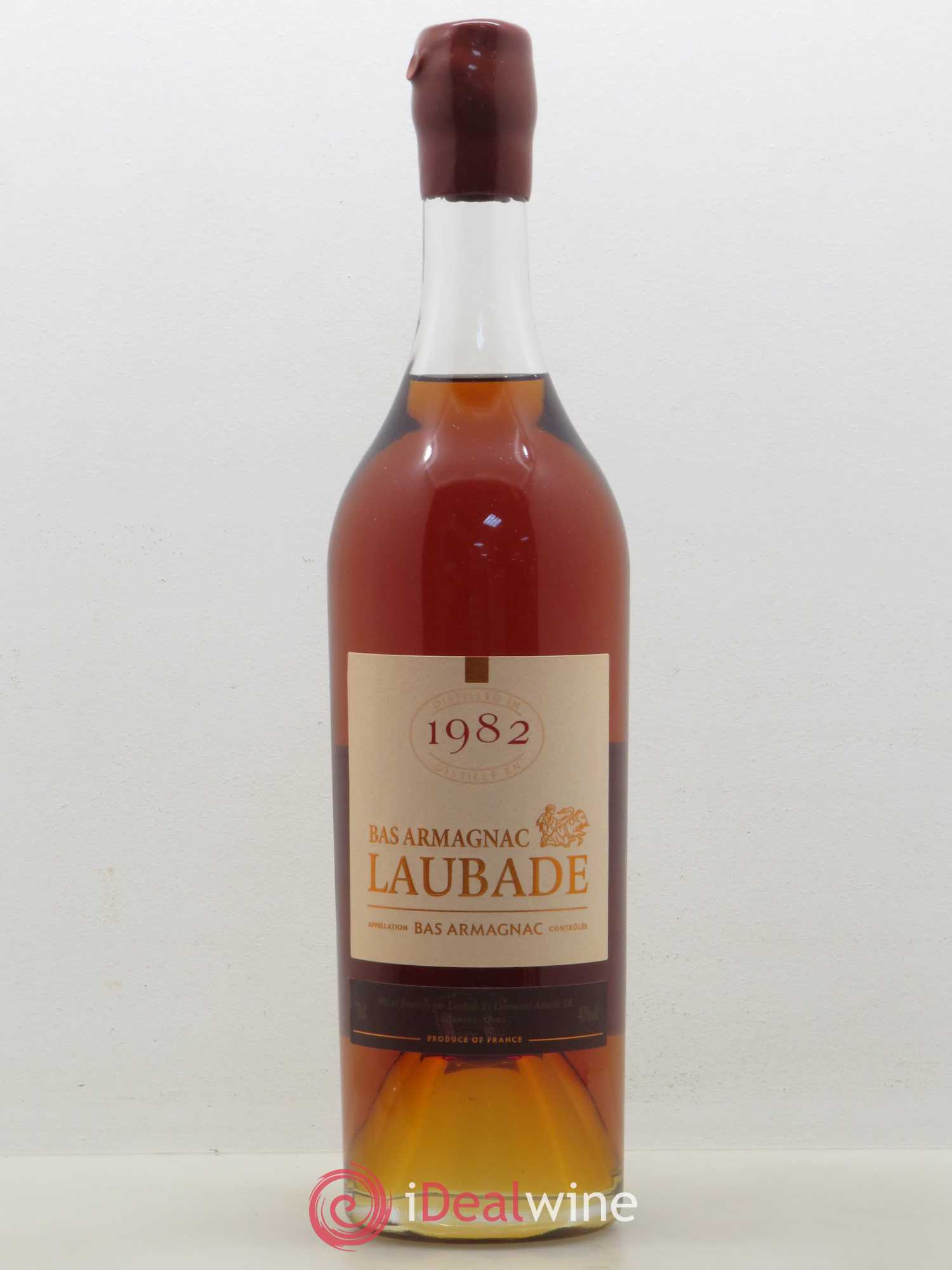 Bas-Armagnac Château de Laubade 1982 - Lot de 1 bouteille - 0