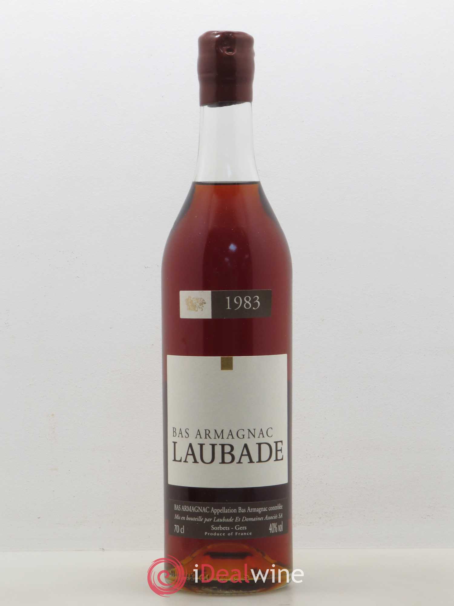 Bas-Armagnac Château de Laubade 1983 - Lot de 1 bouteille - 0