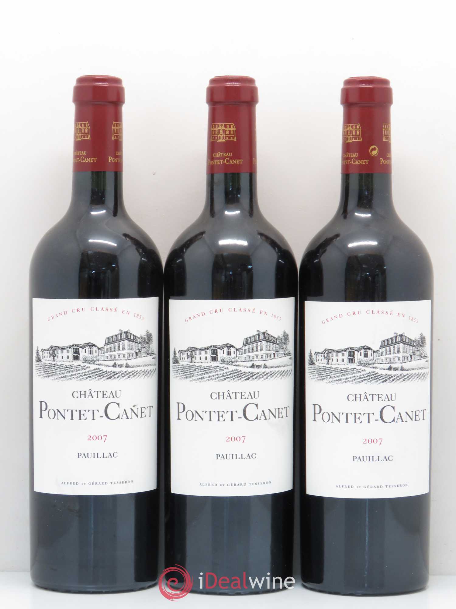 Château Pontet Canet 5ème Grand Cru Classé 2007 - Lot de 12 bouteilles - 4