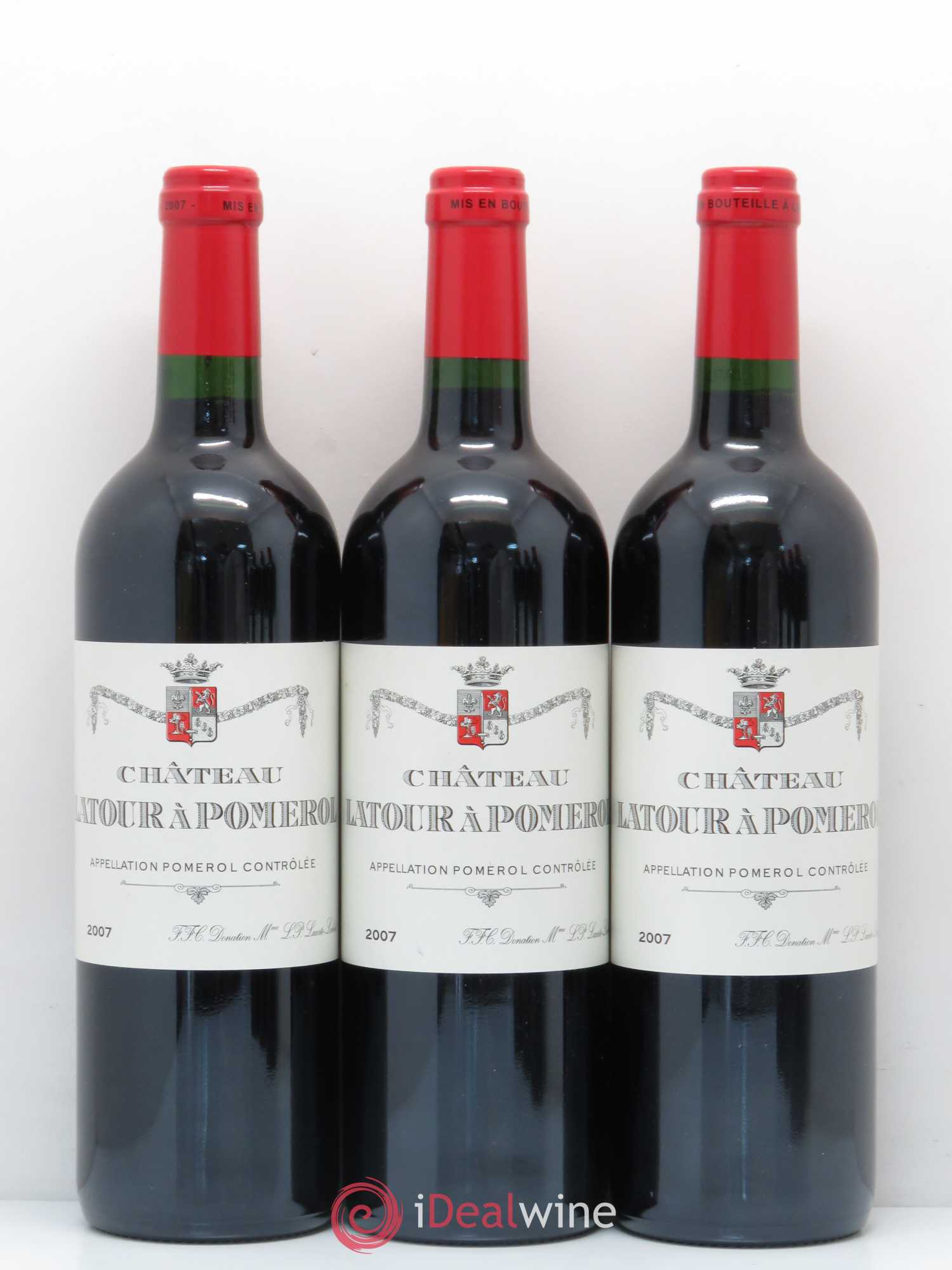 Château Latour à Pomerol 2007 - Lot de 12 bouteilles - 2