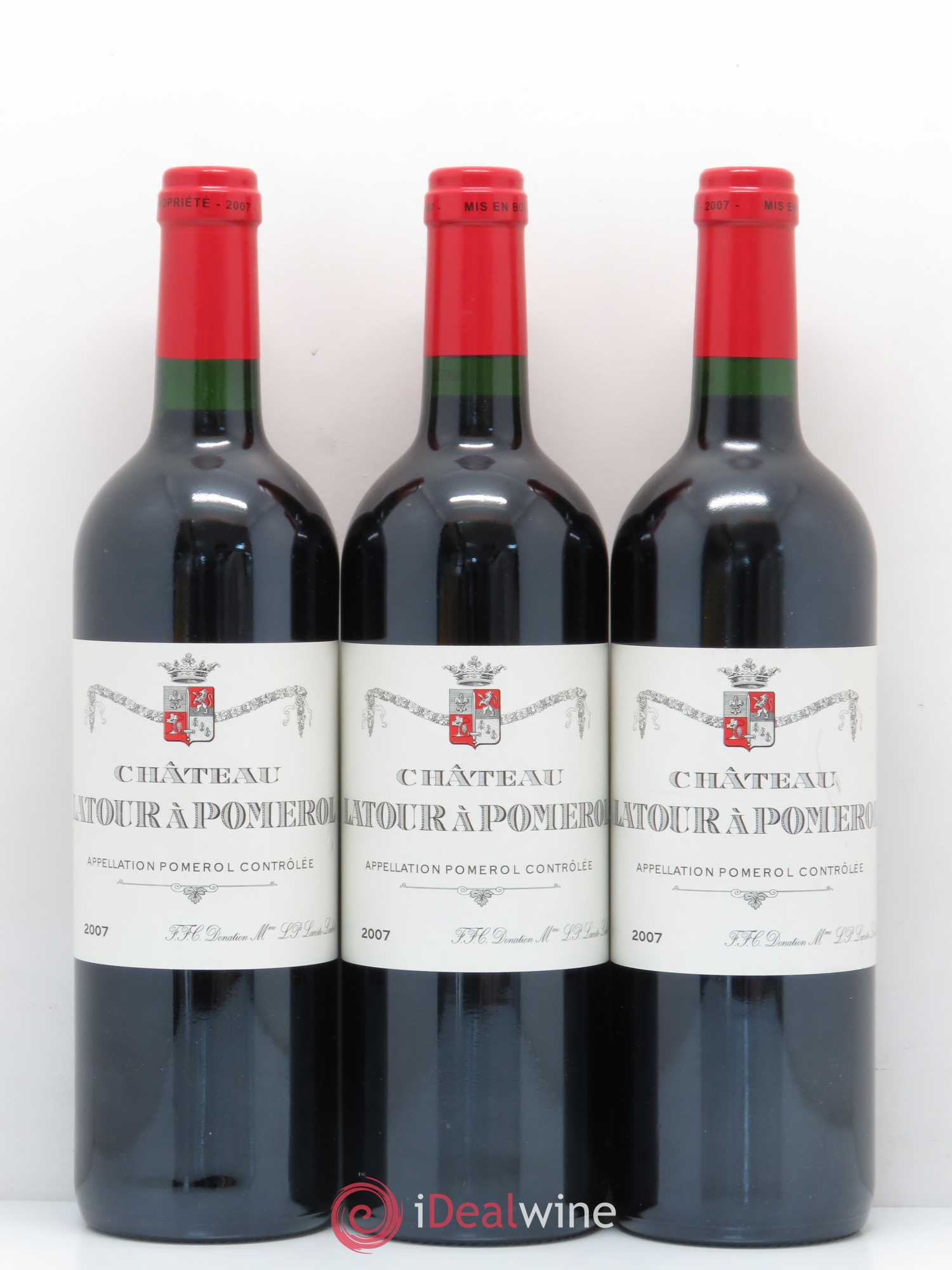 Château Latour à Pomerol 2007 - Lot de 12 bouteilles - 3