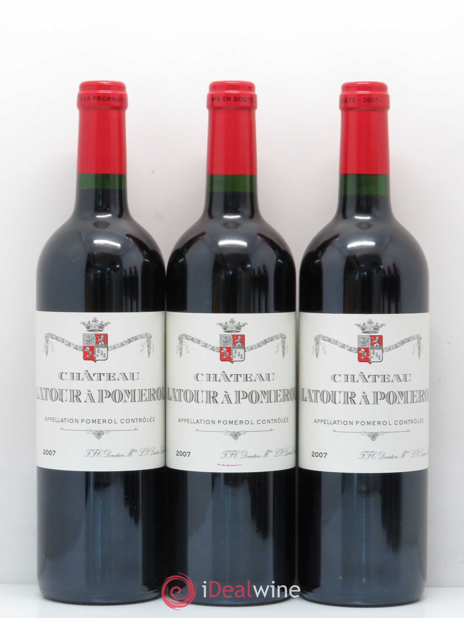 Château Latour à Pomerol 2007 - Lot de 12 bouteilles - 4