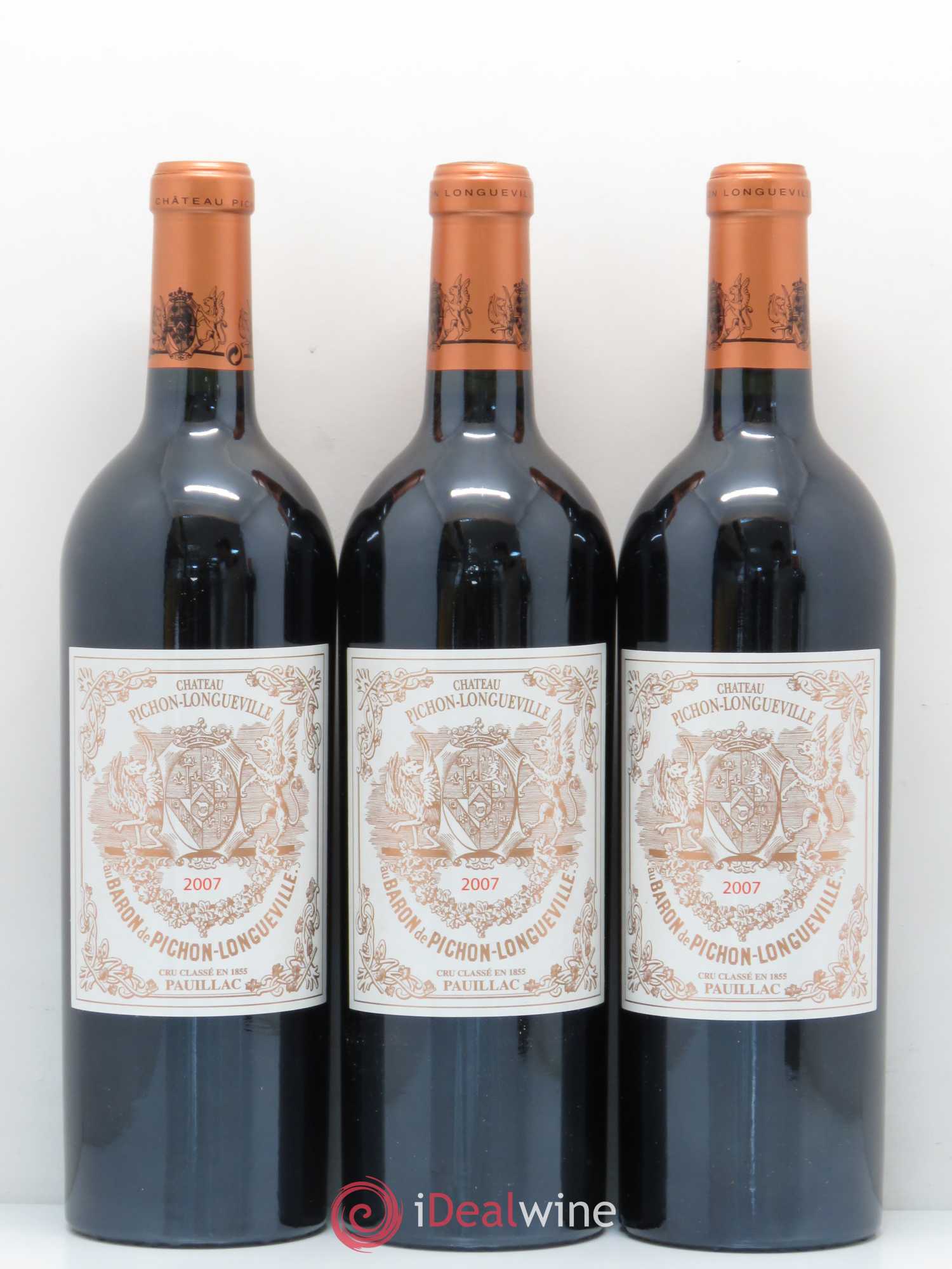 Pichon Longueville Baron 2ème Grand Cru Classé 2007 - Lot de 12 bouteilles - 4
